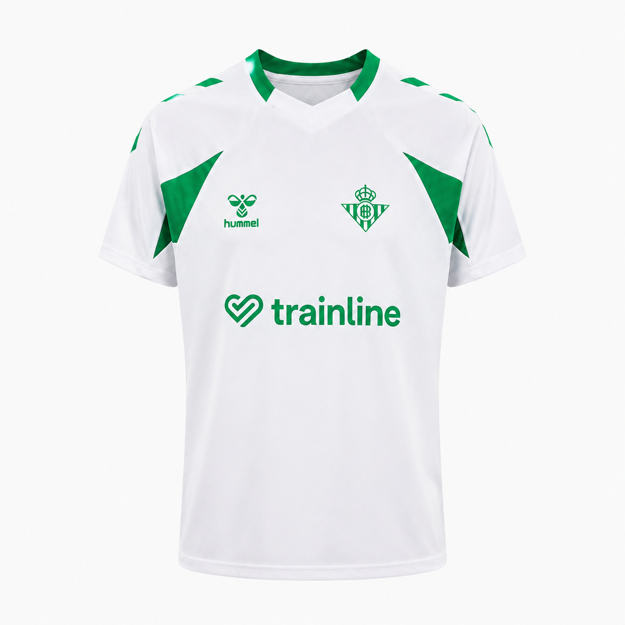 TKH-turbokithub-Real Betis White 26-27 White Short-Sleeve Training Set