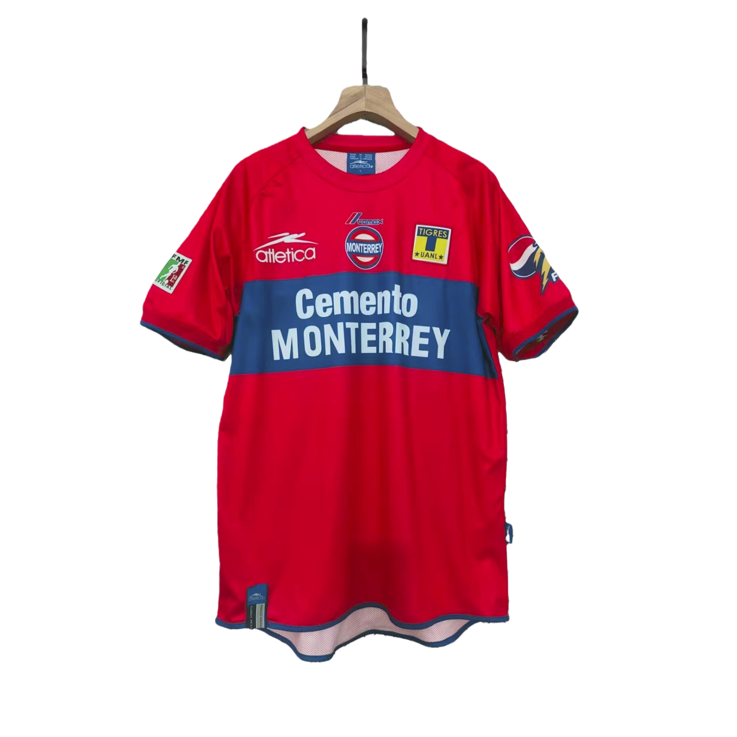 TKH-turbokithub-Retro Tigres UANL 2002-03 Away Red Jersey
