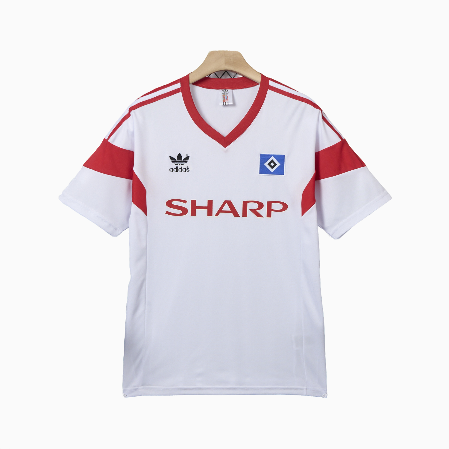TKH-turbokithub-Retro Hamburger SV 1988 Home Jersey