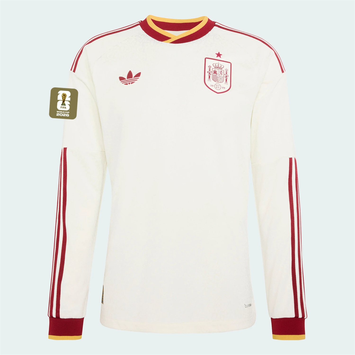 TKH-turbokithub-Spain 2026 Away Long Sleeves Jersey - Player Version