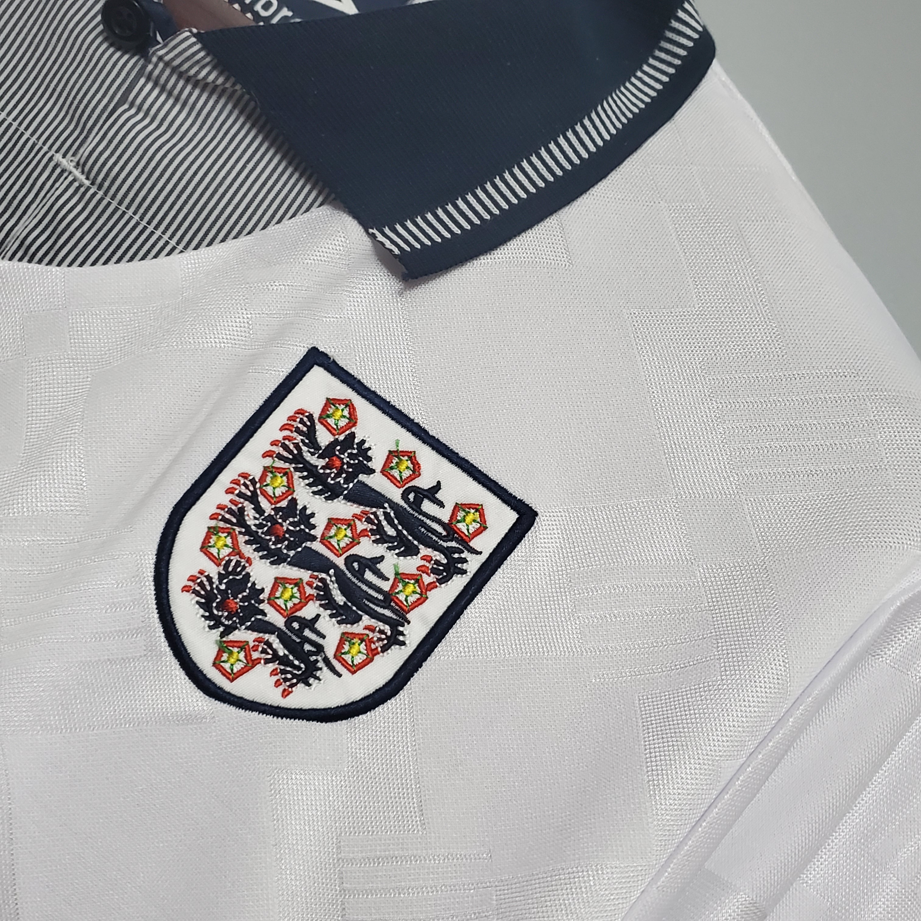 TKH-turbokithub-Retro England 1990 Home Stadium Jersey