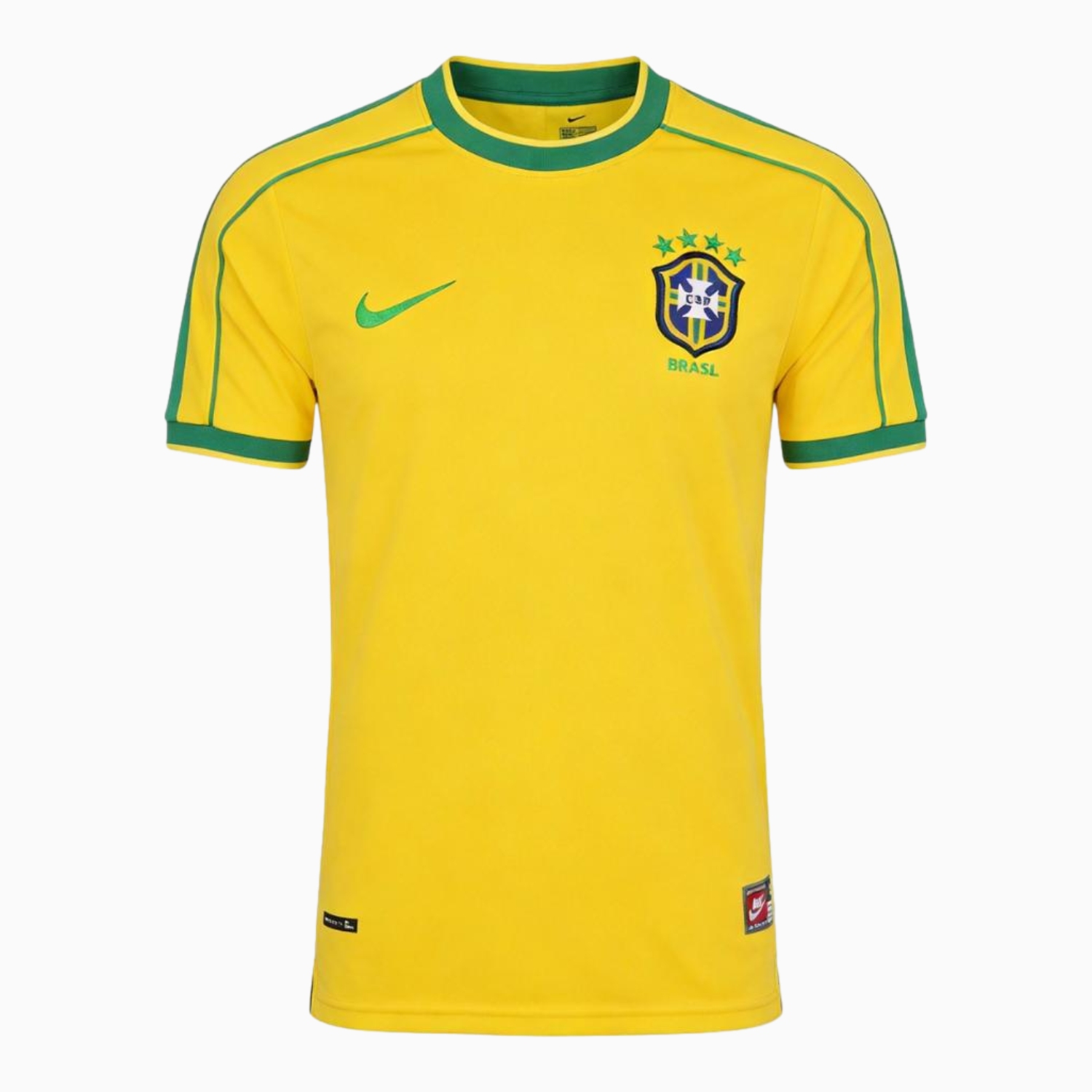 TKH-turbokithub-Retro Brazil 1998 Home Jersey