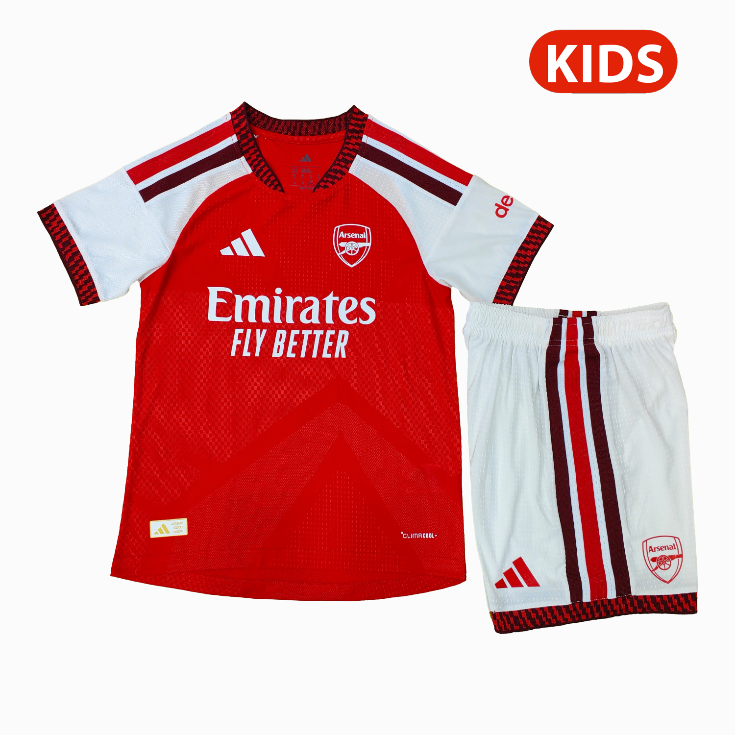 TKH-turbokithub-Arsenal 26-27 Home Kids Kit - Player Version