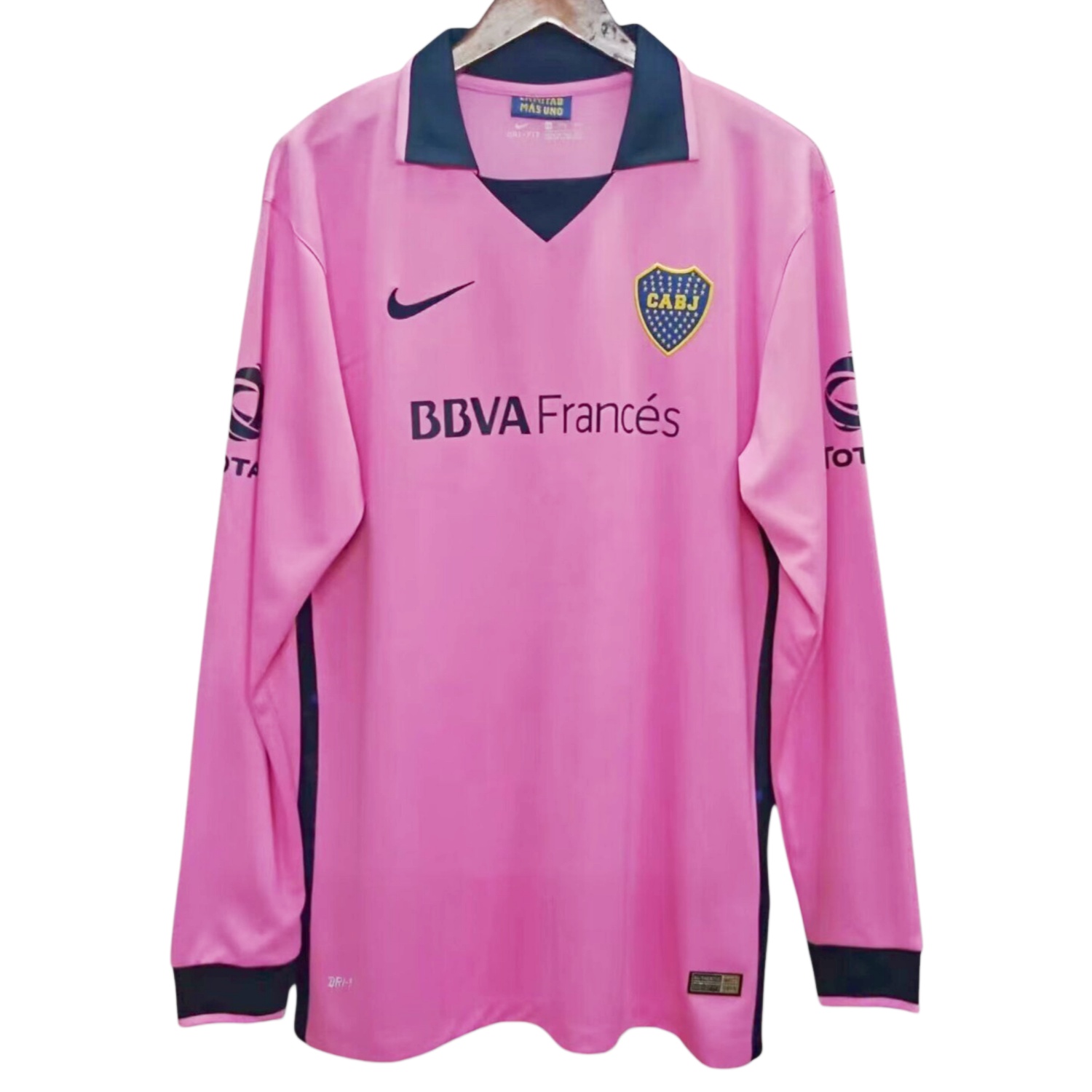 TKH-turbokithub-Retro Boca Juniors 2013-14 Away Long Sleeves Jersey