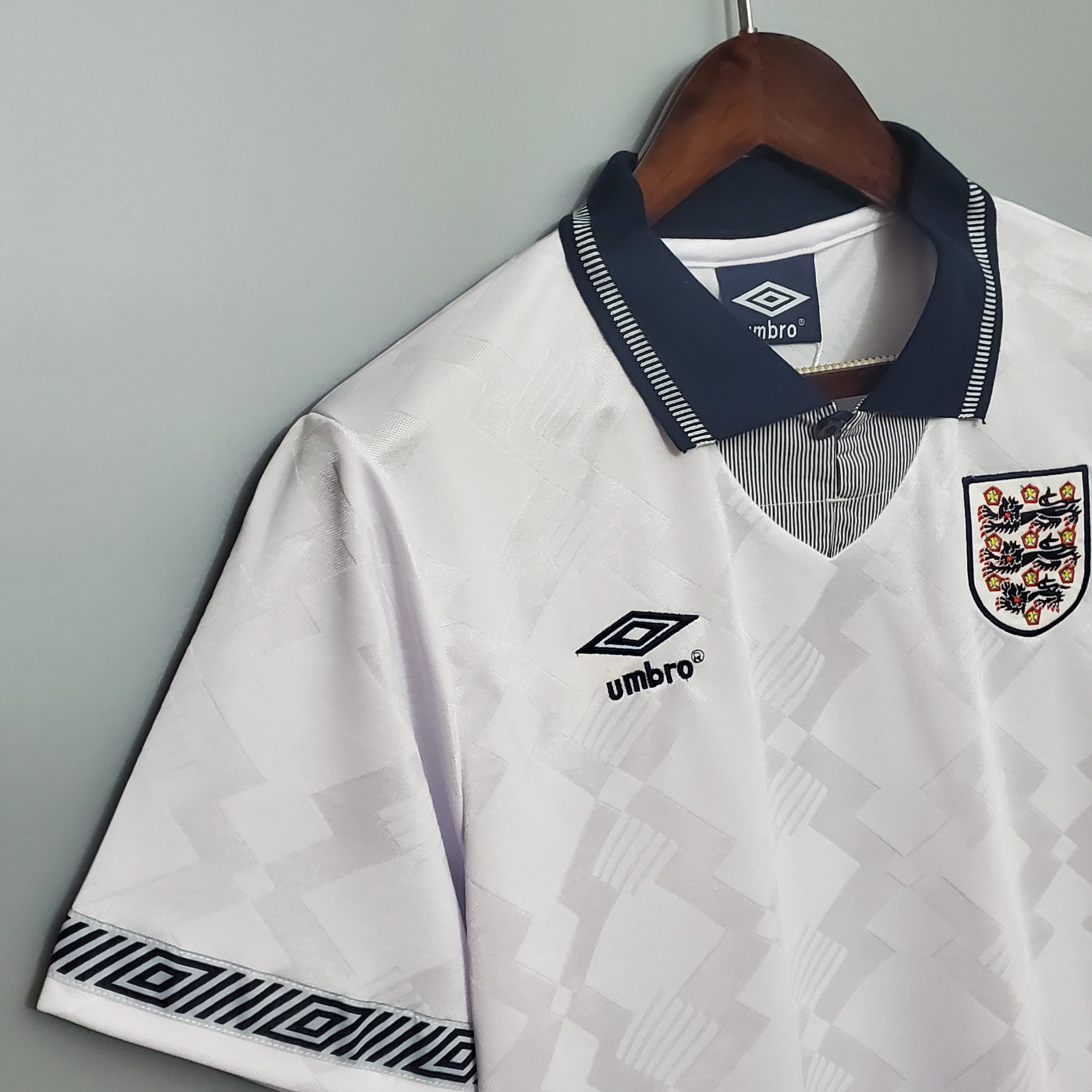 TKH-turbokithub-Retro England 1990 Home Stadium Jersey