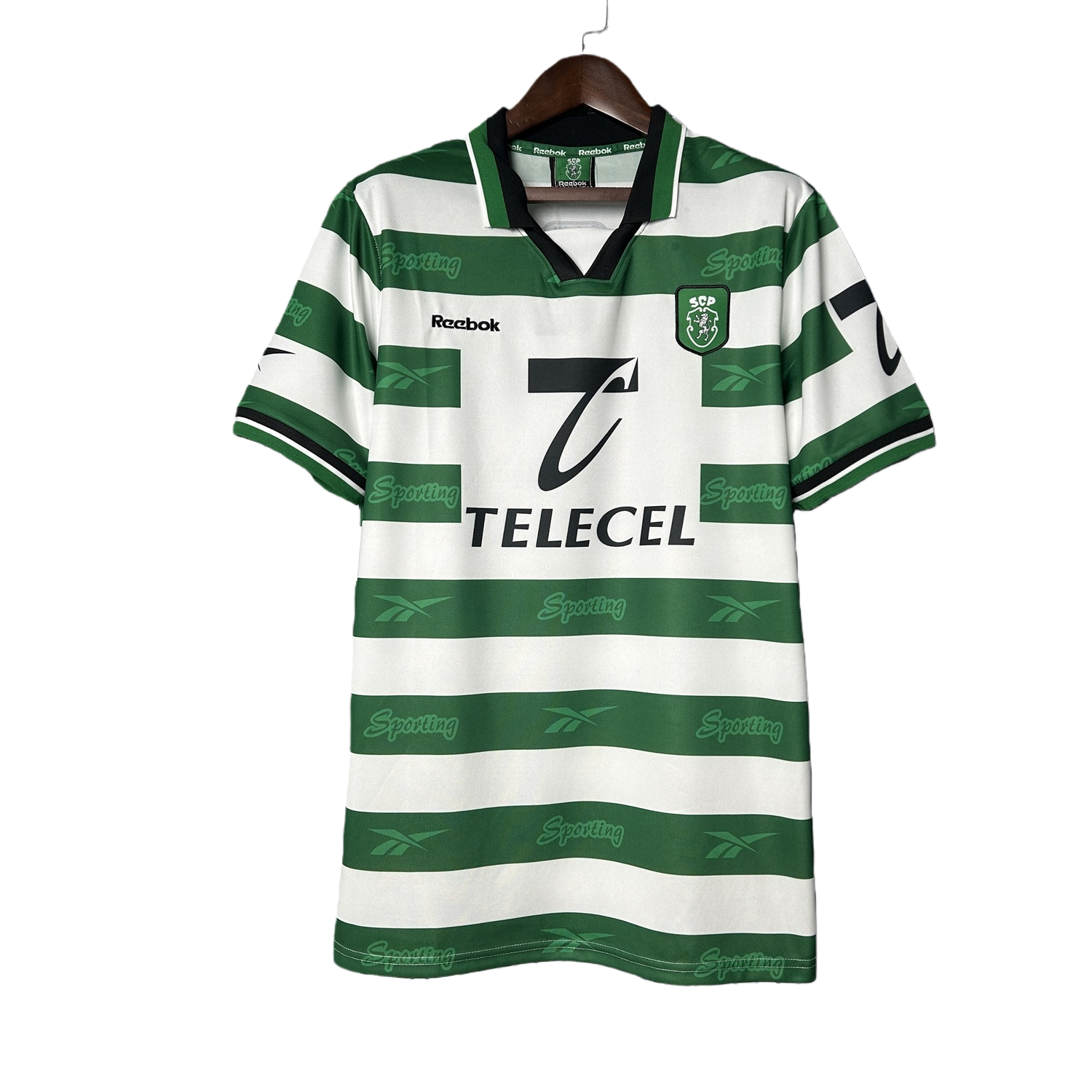 TKH-turbokithub-Retro Sporting CP 1999-00 Home Jersey