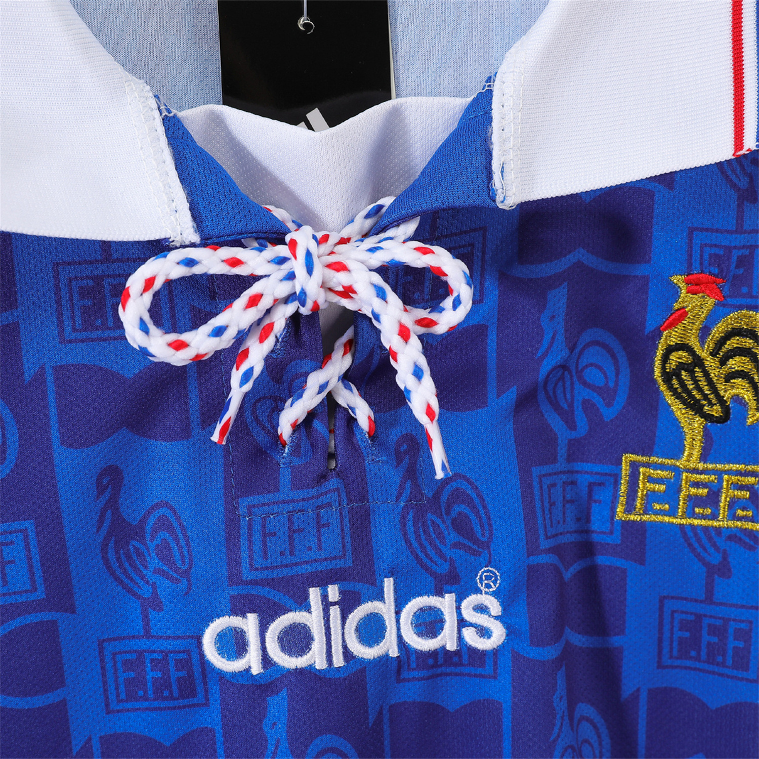 TKH-turbokithub-Retro France 1996 Home Jersey