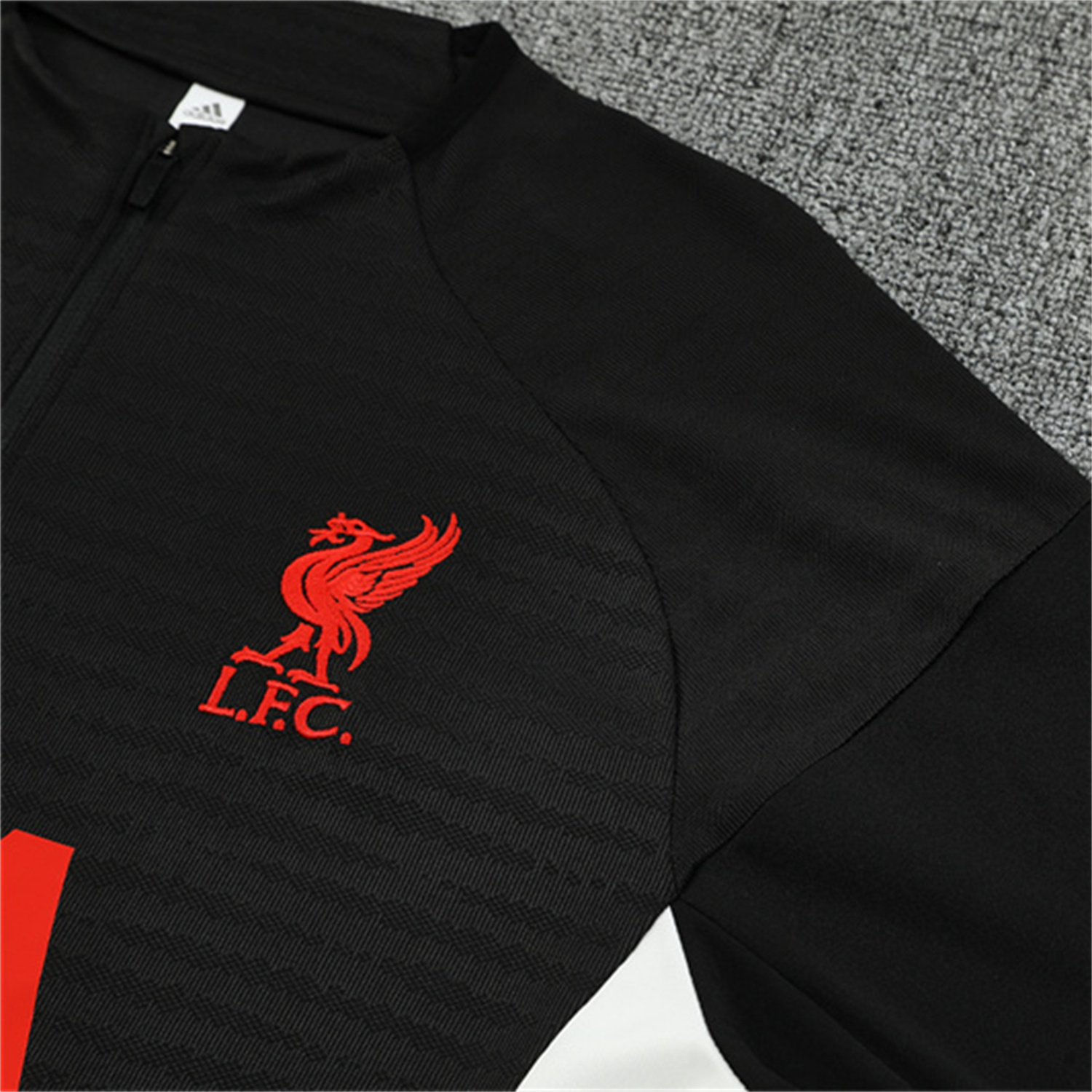 TKH-turbokithub-Liver.pool 25-26 Long Sleeve Training Set - Player Version - Black Top & Black Pants