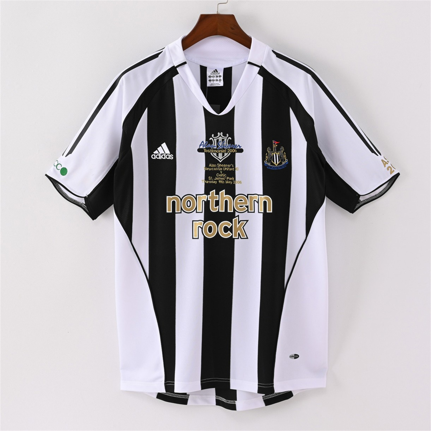 TKH-turbokithub-Retro Newcastle United 2006 Alan Shearer Testimonial Home Jersey