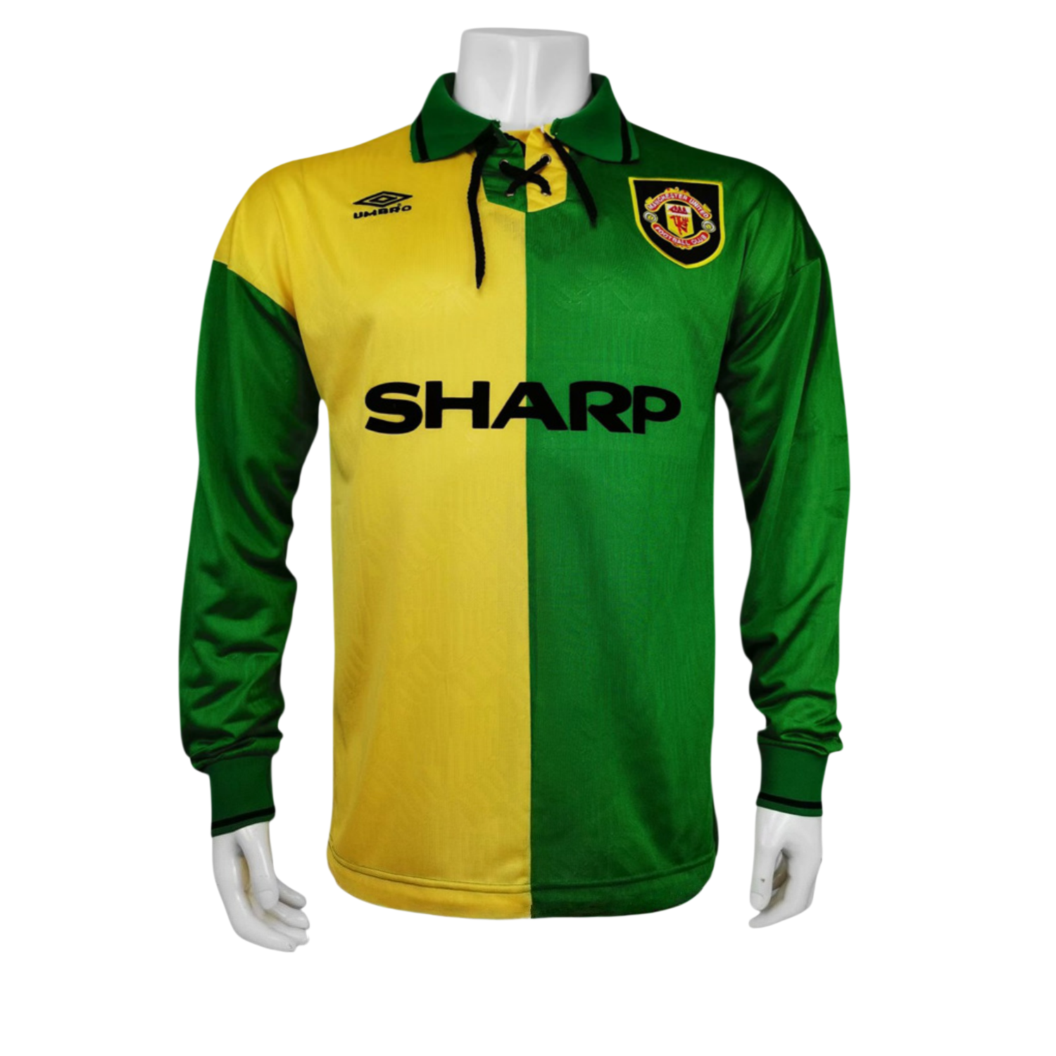TKH-turbokithub-Retro Manchester United 92-94 Third Away Long Sleeve Jersey