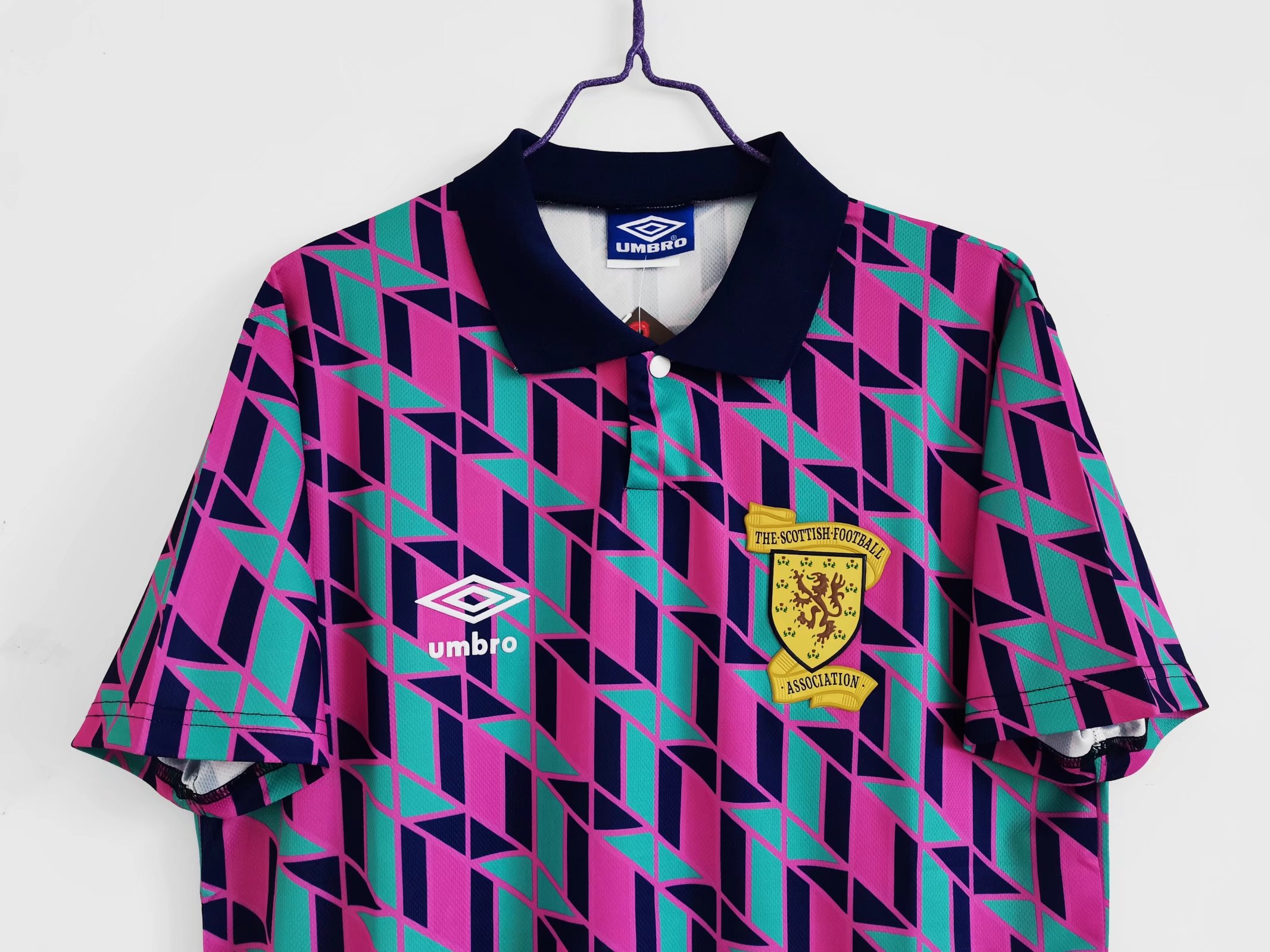 TKH-turbokithub-Retro S-c-o.t l.a-n.d 1988-89 Away Jersey - Fans Version