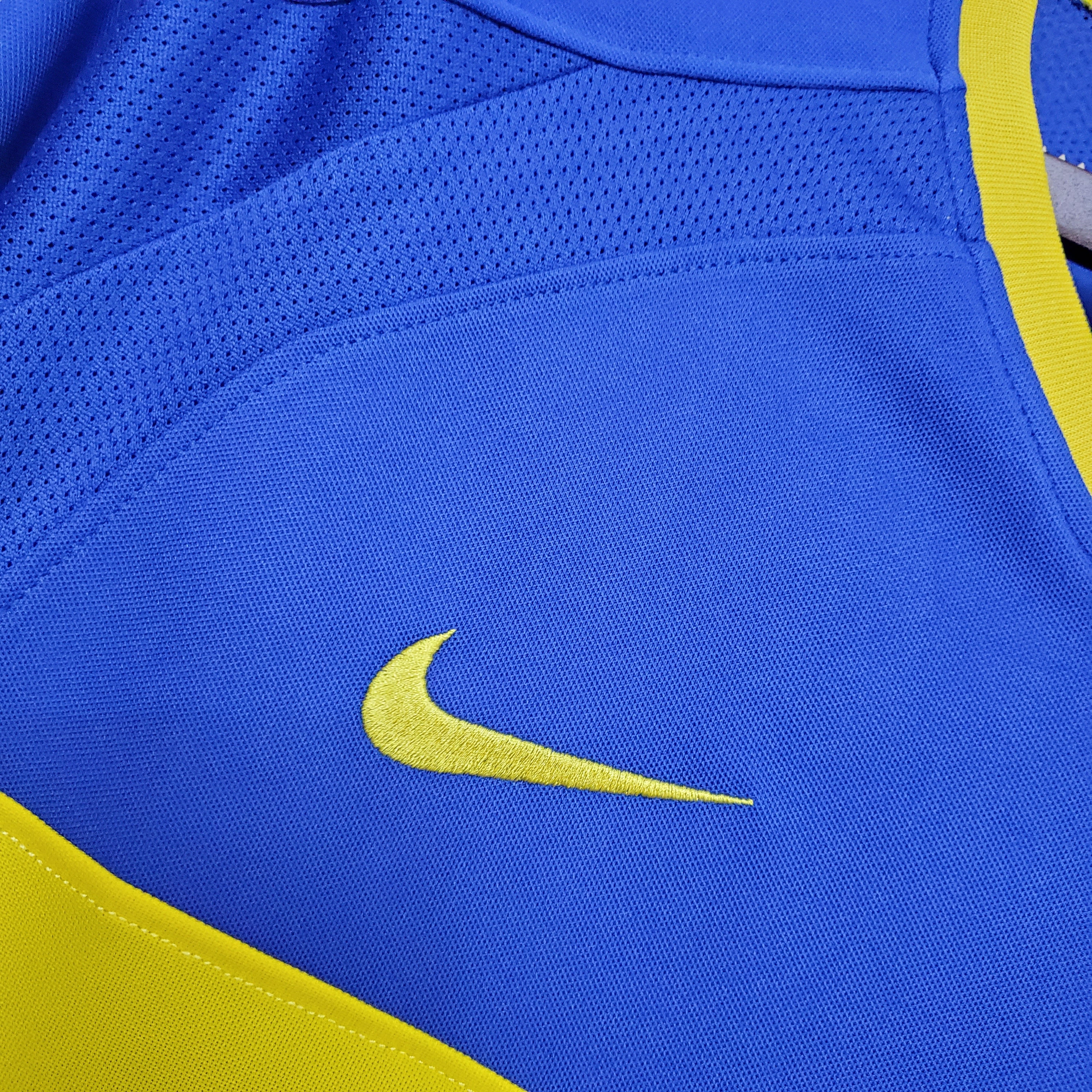 TKH-turbokithub-Retro Boca Juniors 2003-04 Home Stadium Jersey