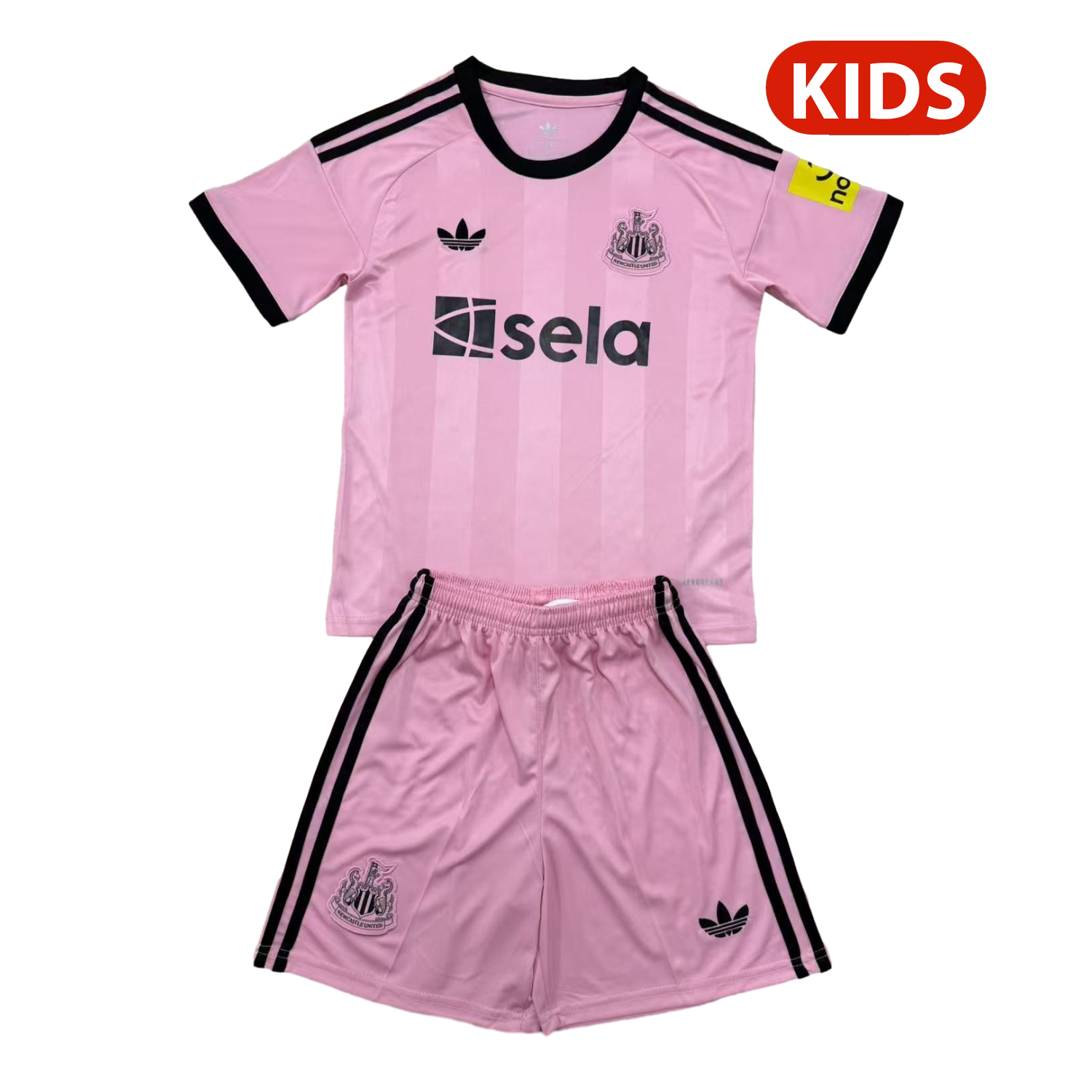 TKH-turbokithub-Newcastle United 25-26 Pink Goalkeeper Kids Kit