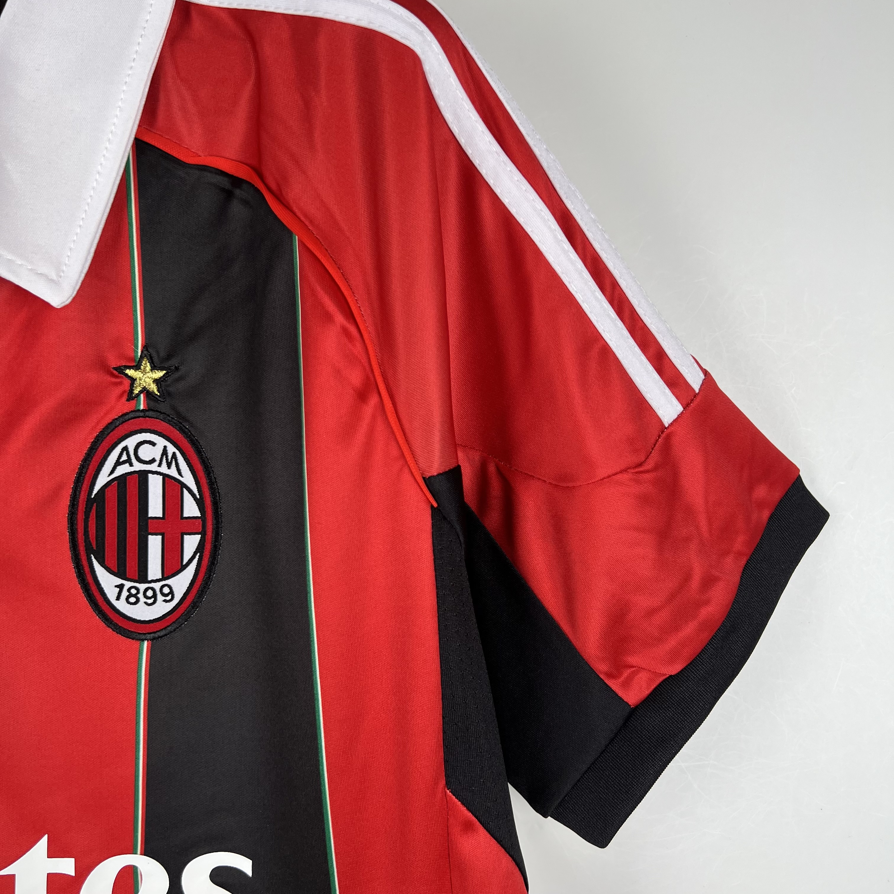 TKH-turbokithub-Retro AC Milan 2012-13 Home Stadium Jersey