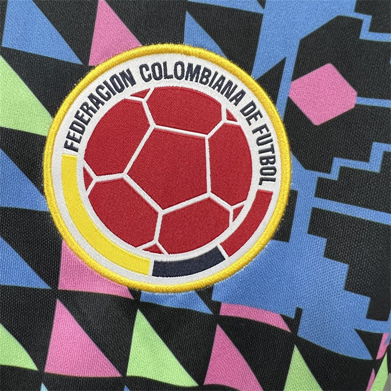 TKH-turbokithub-Retro Colombia 1990 Goalkeepe Jersey