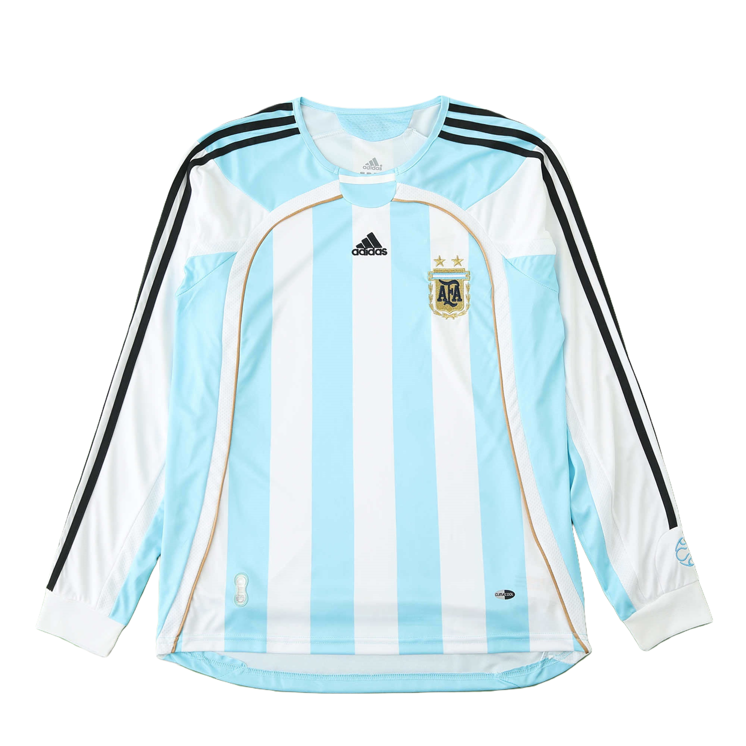 TKH-turbokithub-Retro Argentina 2006 Home Long Sleeves Jersey