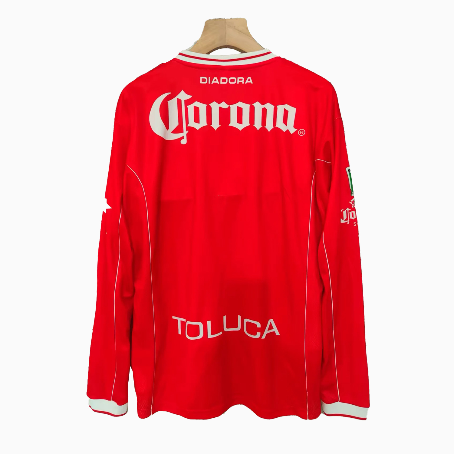 TKH-turbokithub-Retro Toluca 1998-99 Home Long Sleeves Jersey