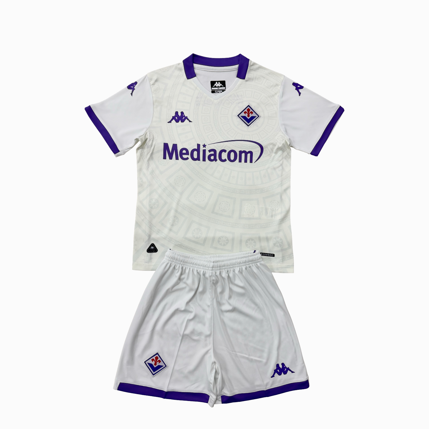 TKH-turbokithub-Fiorentina 25-26 Away Kids Kit