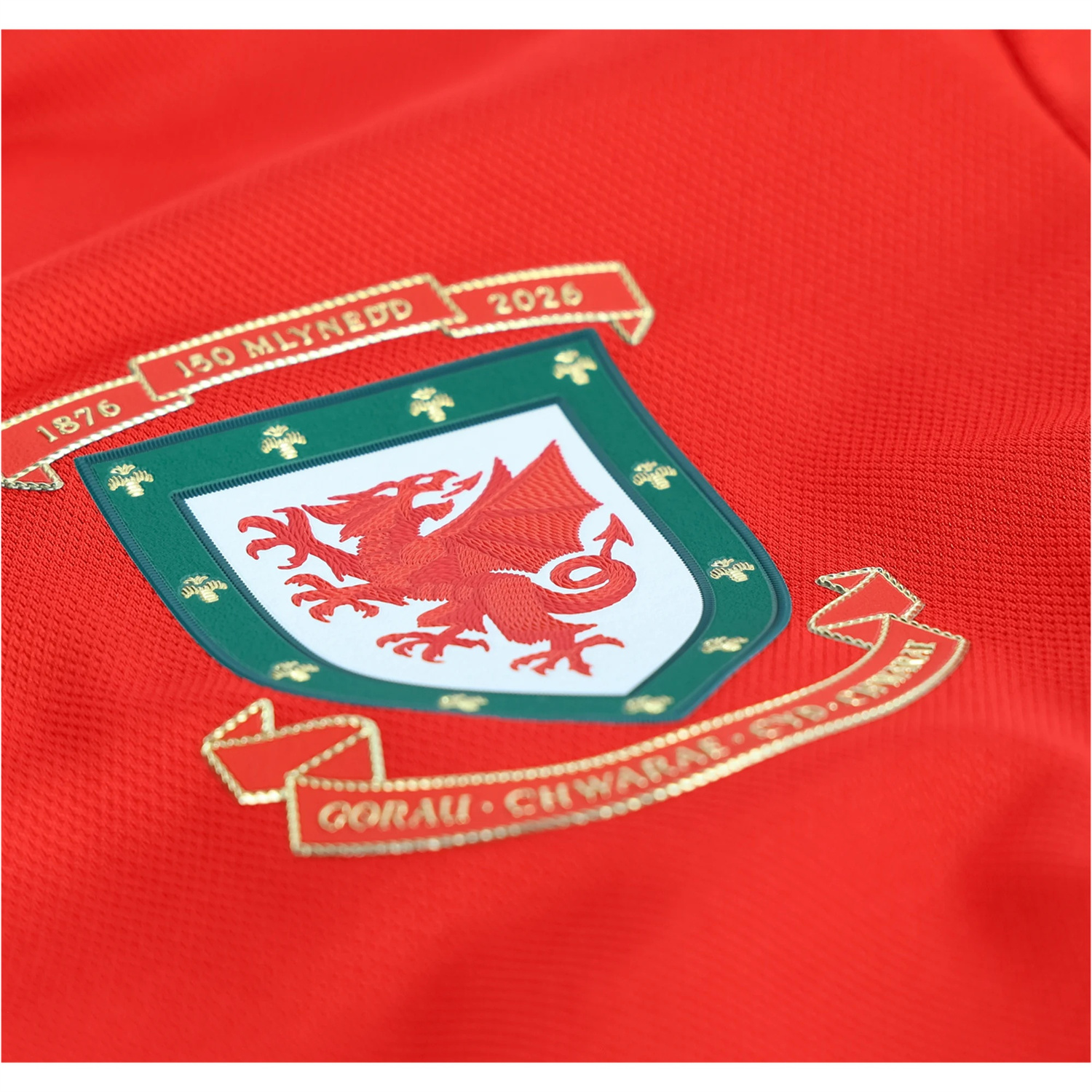 TKH-turbokithub-Wales 2026 150th Anniversary Edition Long Sleeves Jersey - Fans Version