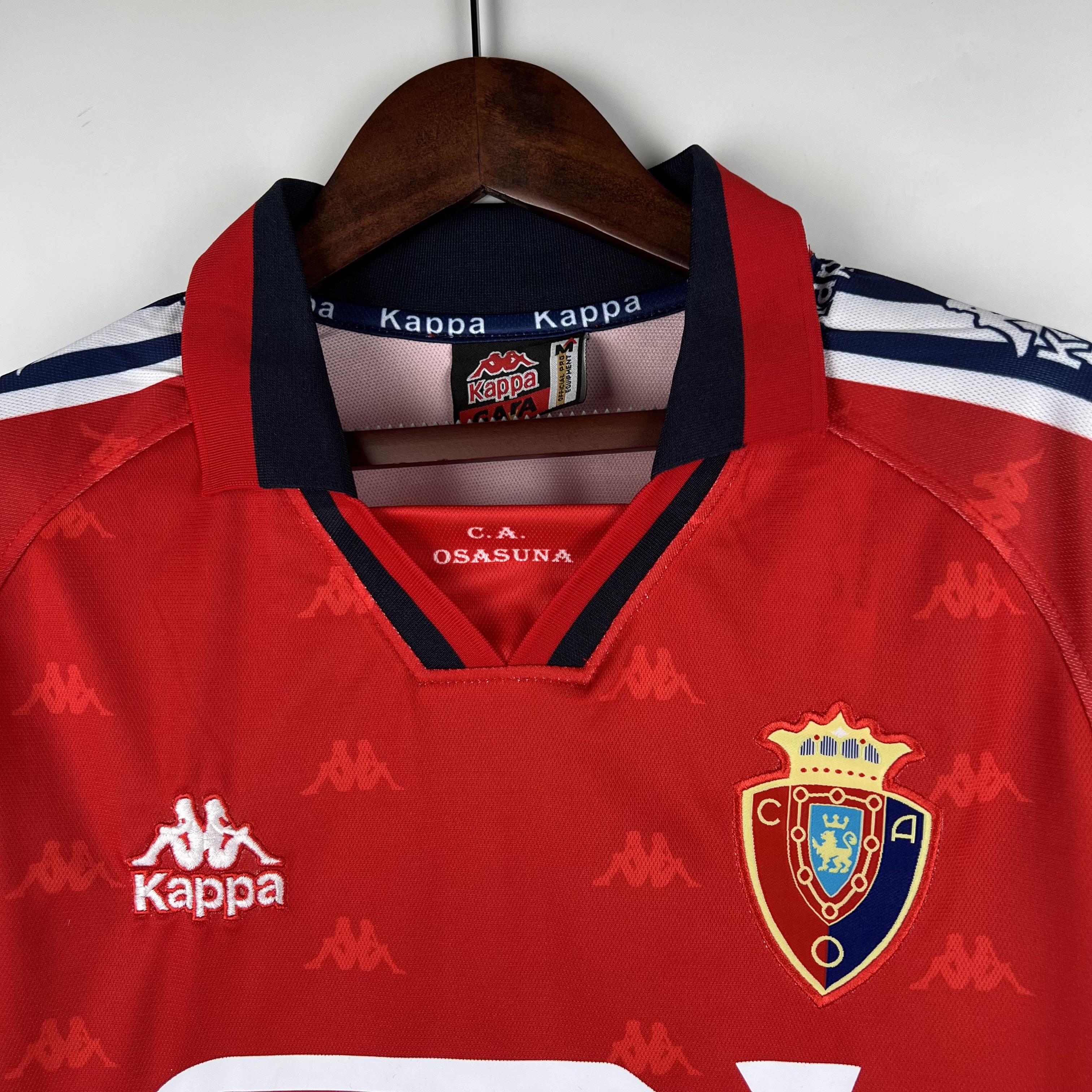 TKH-turbokithub-Retro Osasuna 1995-97 Home Stadium Jersey