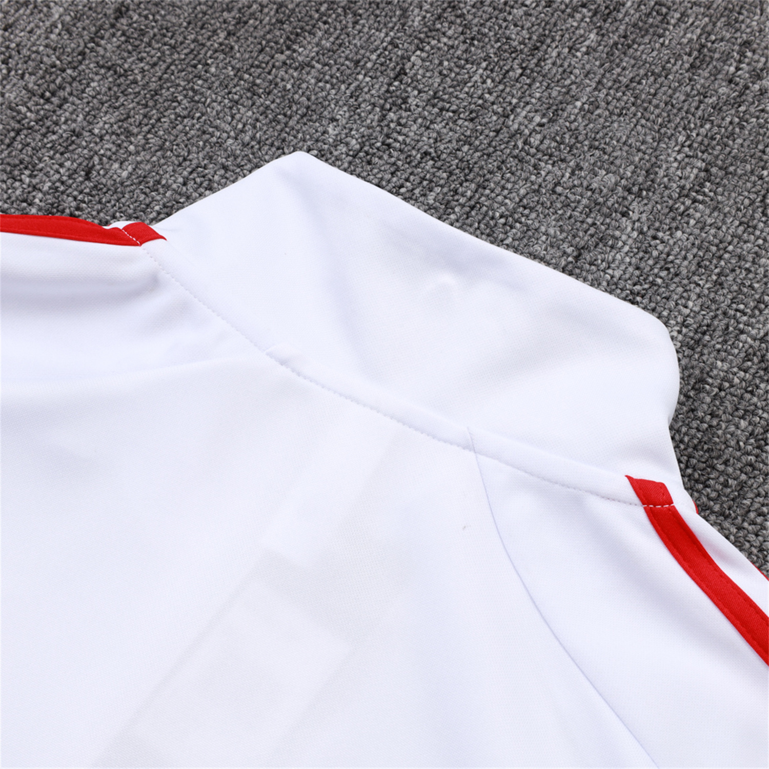 TKH-turbokithub-Bayern Munich 25-26 Jacket Training Tracksuit - White Throwback Jackets & Grey Pants