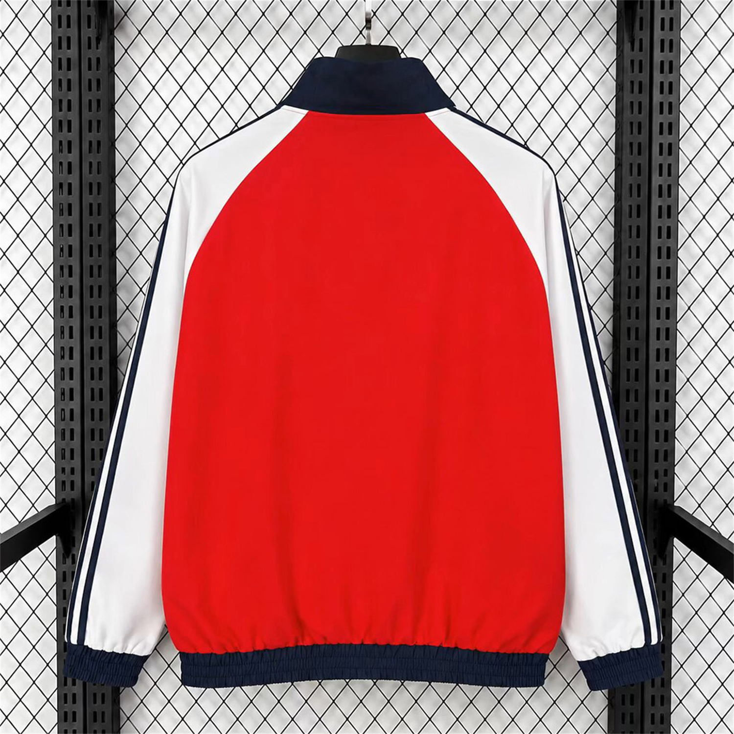 TKH-turbokithub-Arsenal 25-26 Originals Trefoil Windbreaker Jacket - Red