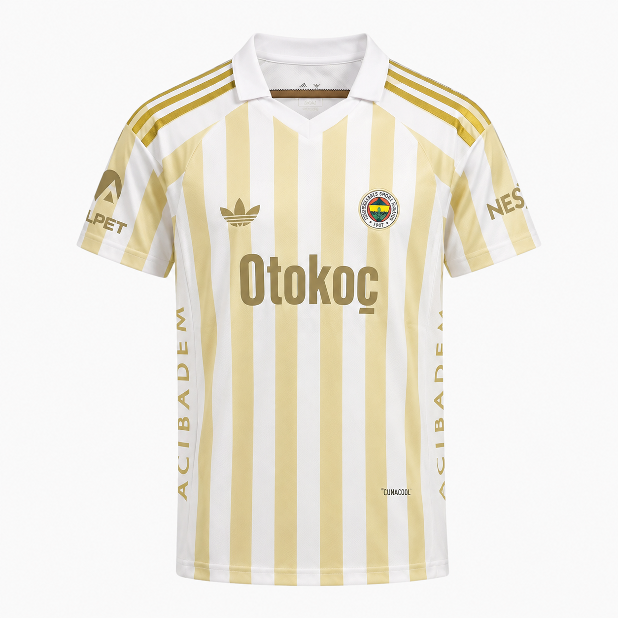 TKH-turbokithub-Fenerbahce 26-27 Away White Kids Kit