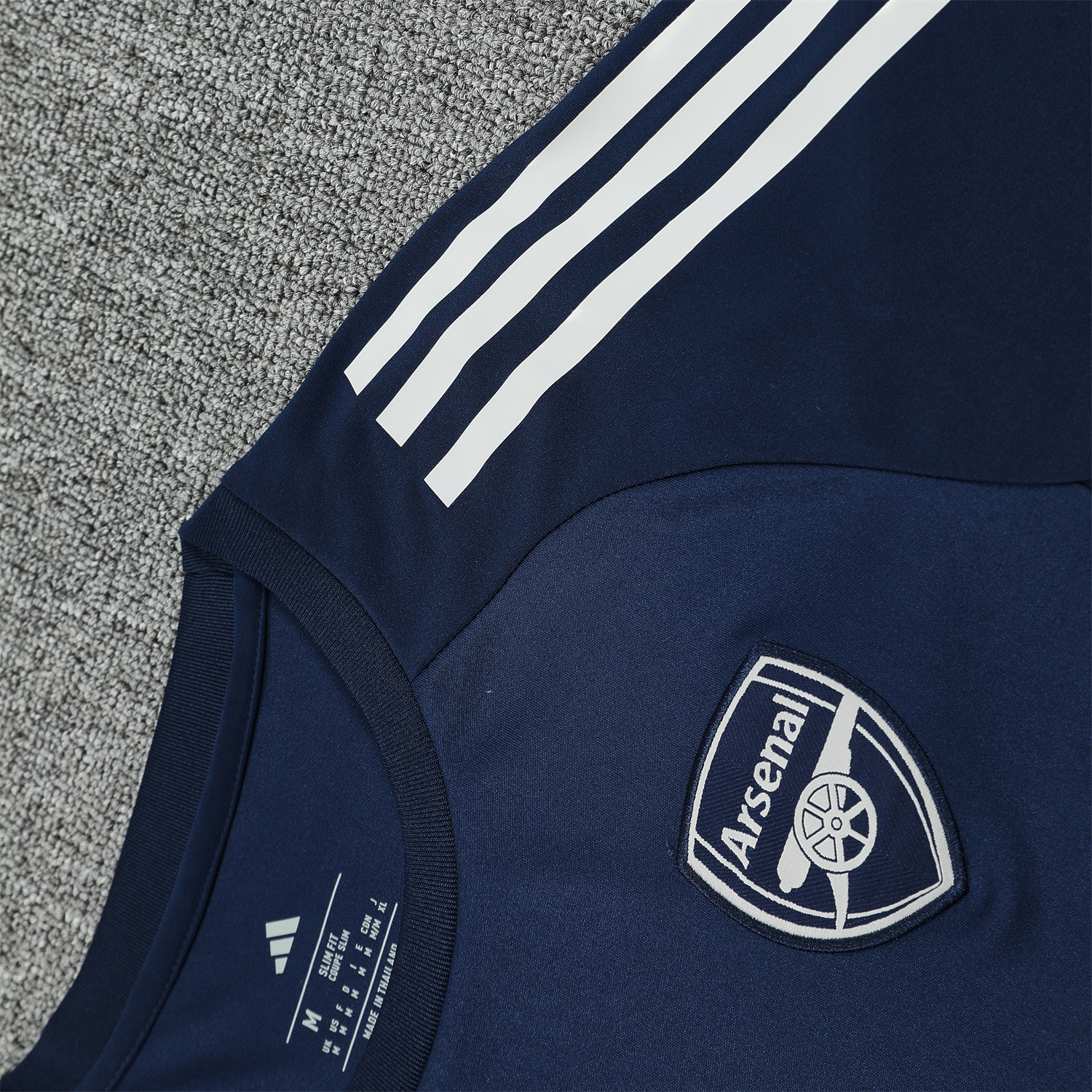 TKH-turbokithub-Arsenal 25-26 Short-Sleeve Training Set - Deep Blue Top & Shorts
