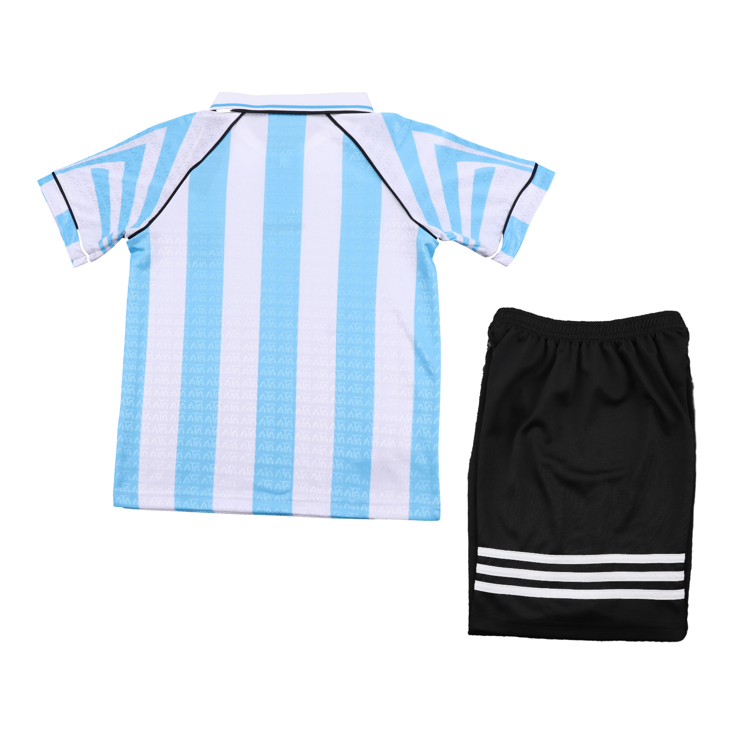 TKH-turbokithub-Retro Argentina 1996-97 Home Kids Kit