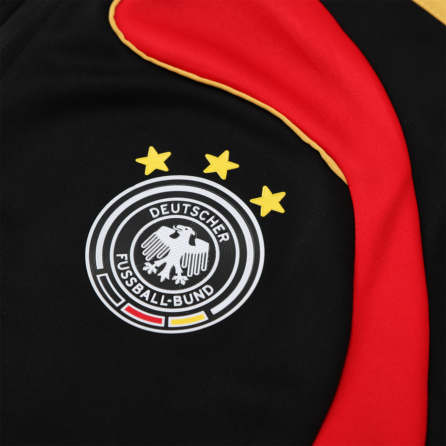 TKH-turbokithub-Germany 25-26 Jacket Training Tracksuit - Black Jackets & Black Pants
