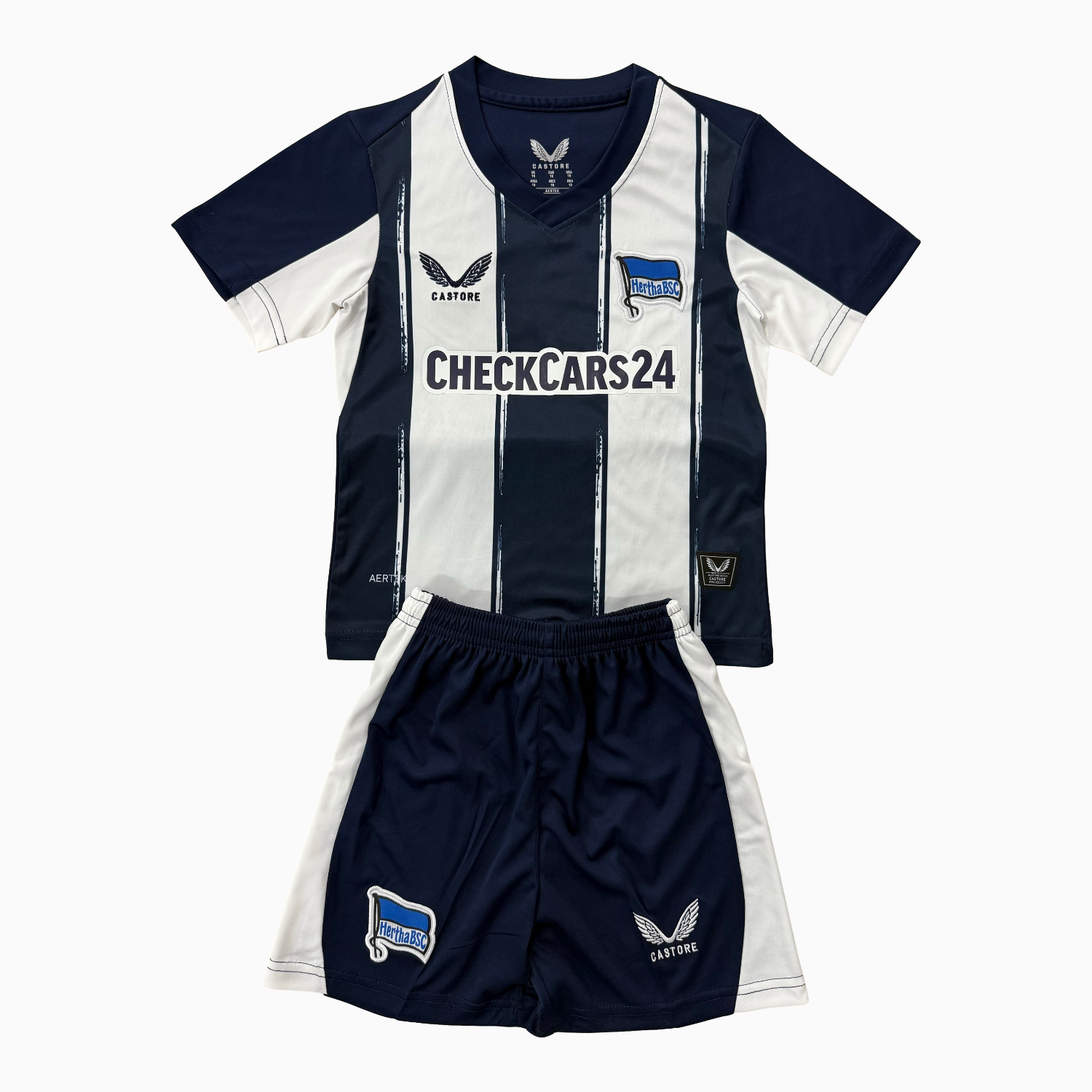 TKH-turbokithub-Hertha BSC 25-26 Home Kids Kit