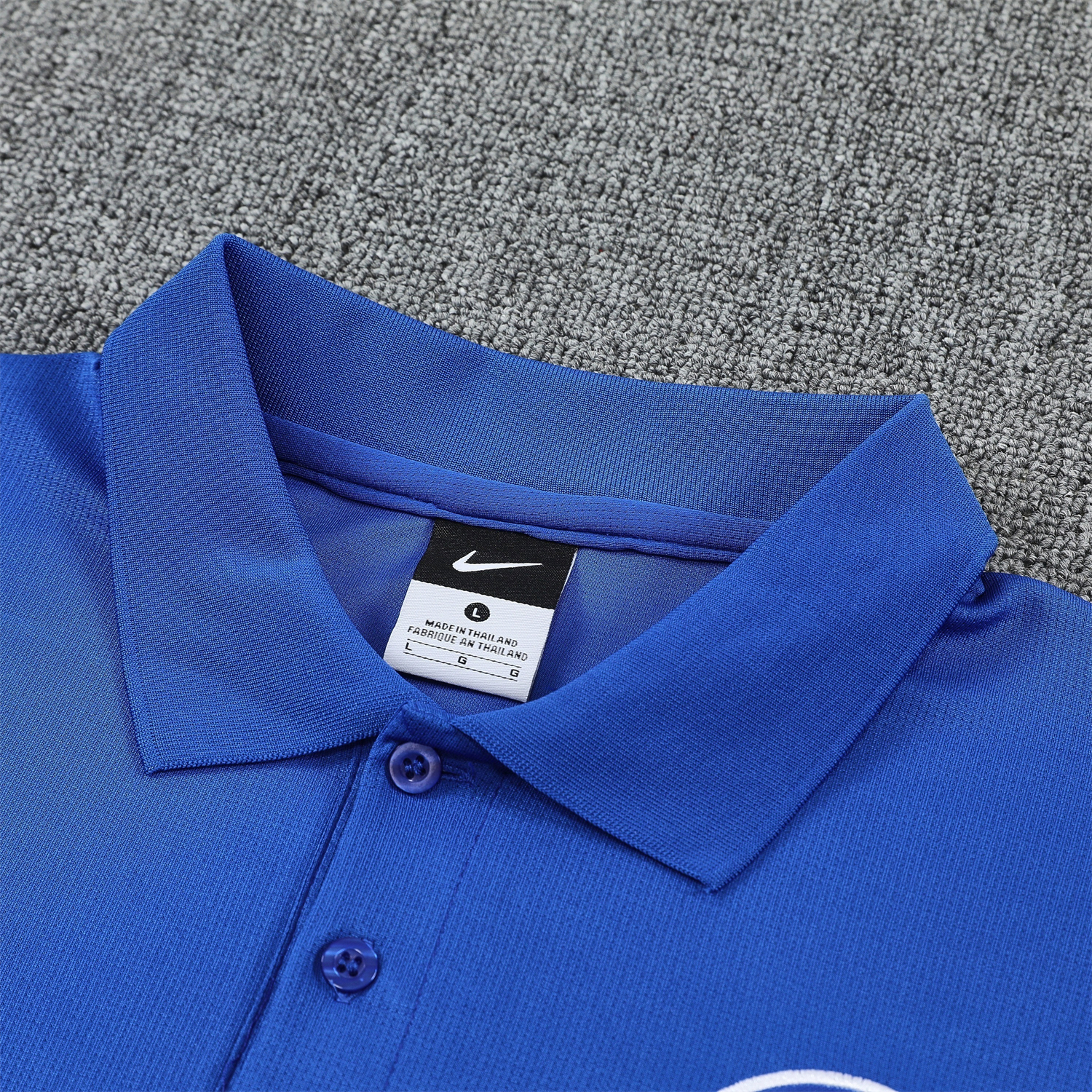 TKH-turbokithub-C.H.E.L.S.E.A 25-26 POLO Short-Sleeve Training Set - Blue Top and Black Pants