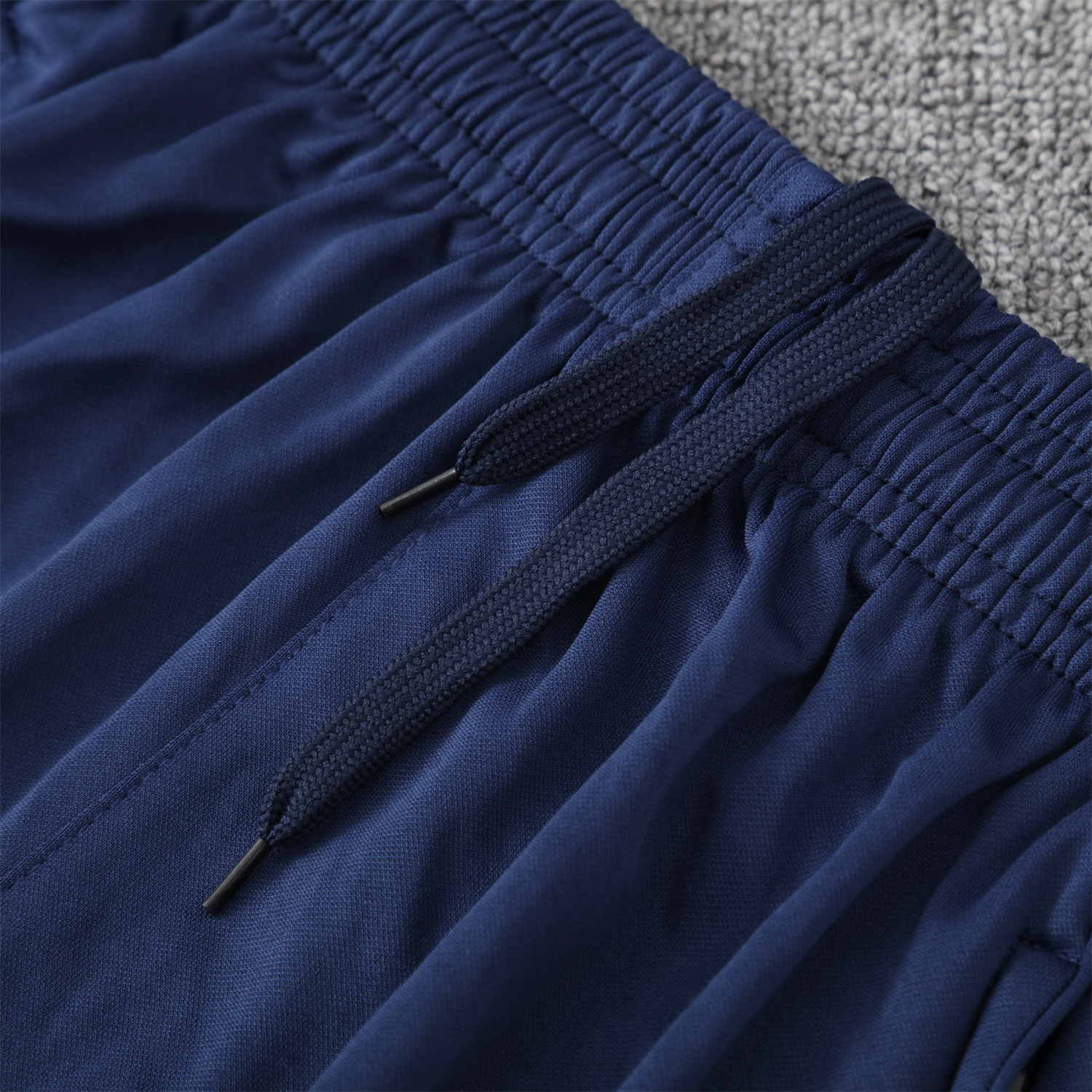 TKH-turbokithub-Real Madrid 25-26 Short-Sleeve Training Set - Blue Water Pattern Top & Deep Blue Shorts