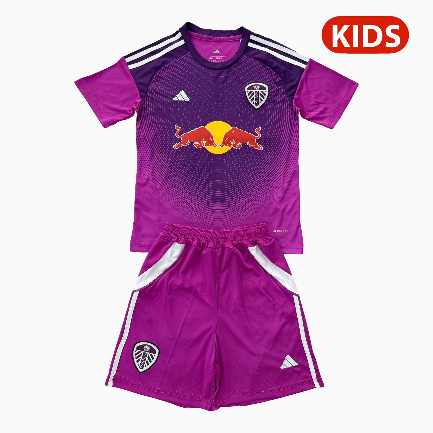 TKH-turbokithub-Leeds United 25-26 Purple Goalkeeper Kids Kit