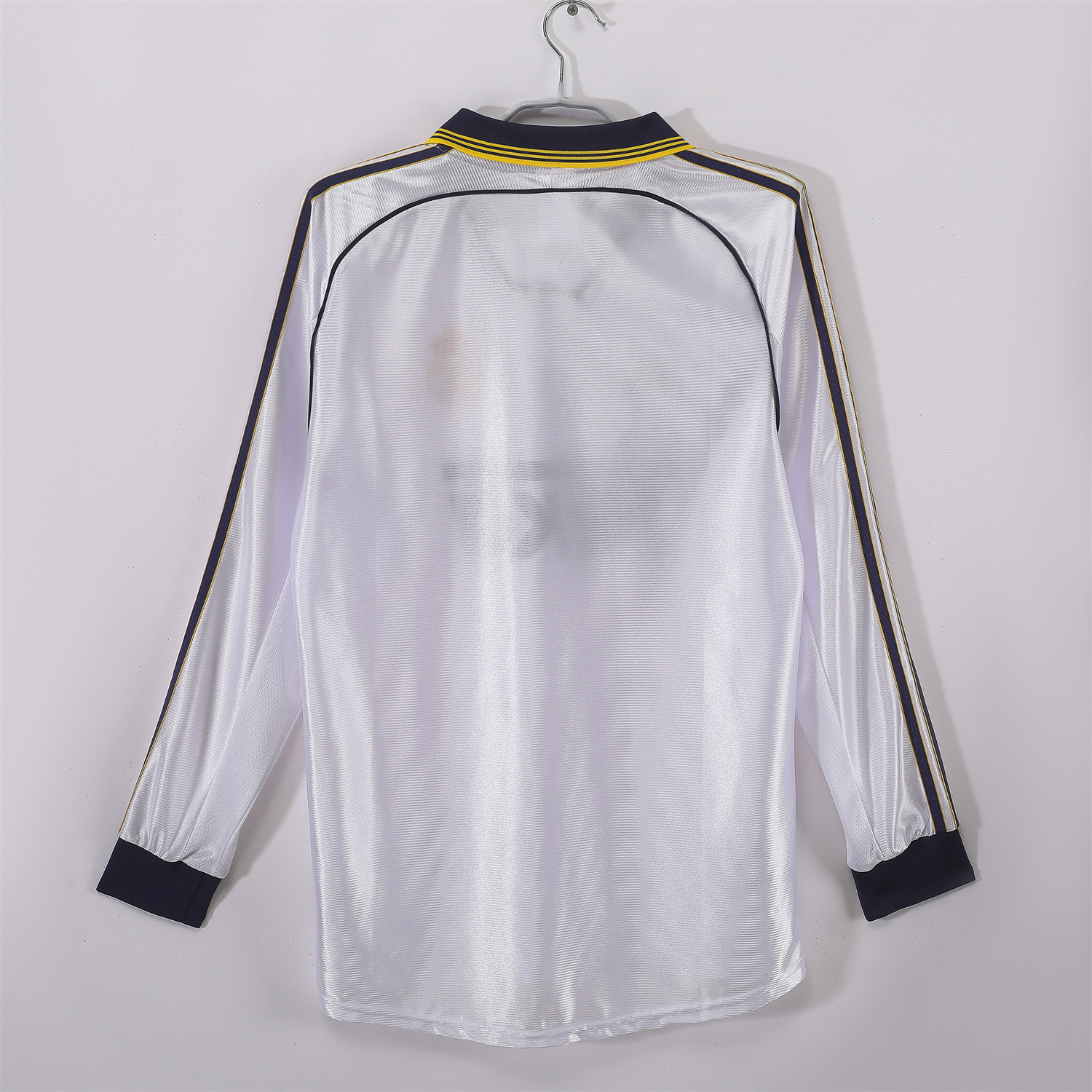TKH-turbokithub-Retro Real Madrid 1998-00 Home Long Sleeves Jersey