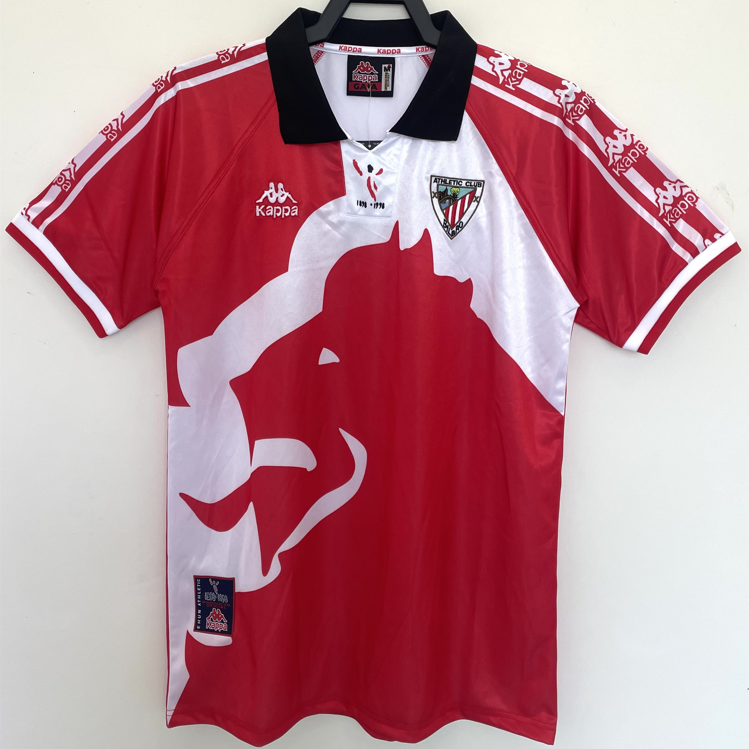 TKH-turbokithub-Retro Athletic Bilbao 1997-98 Centenary Jersey