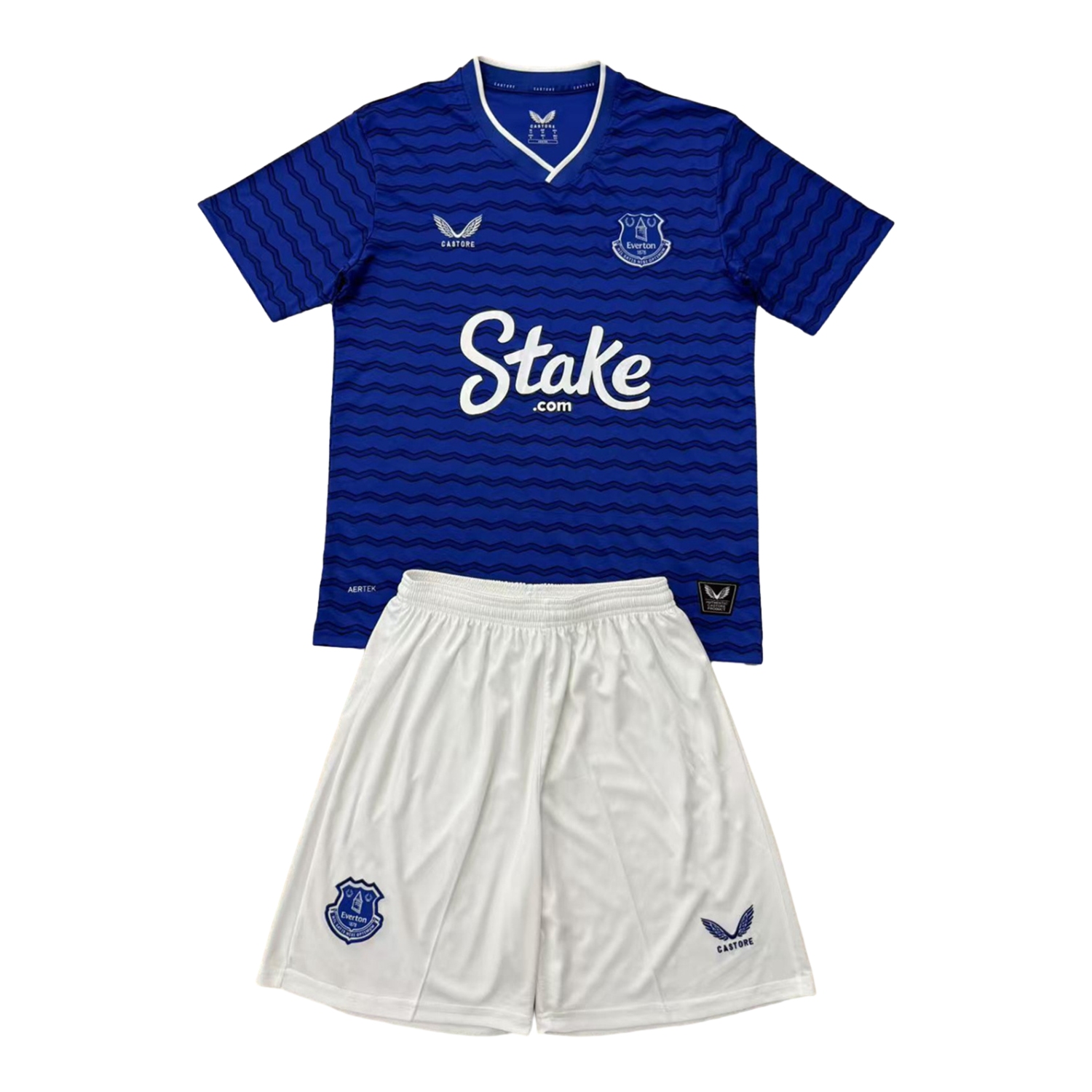 TKH-turbokithub-Everton 25-26 Home Men's Adult Jersey Set - Fans Version