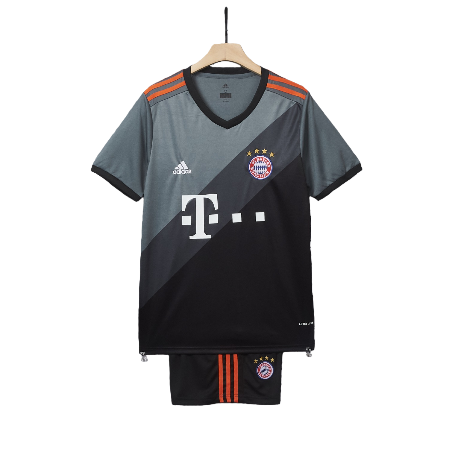 TKH-turbokithub-Retro Bayern Munich 2016-17 Away Men's Adult Jersey Set - Fans Version