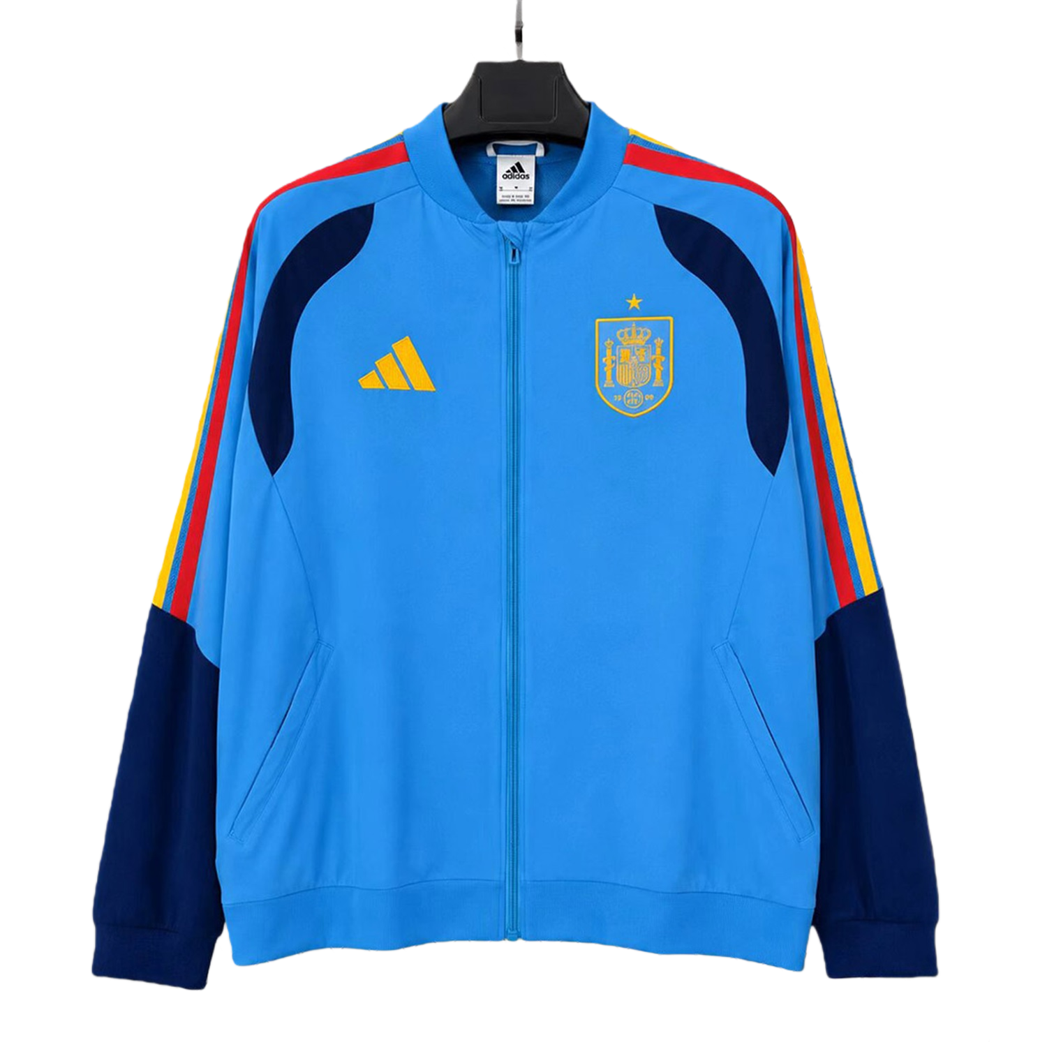 TKH-turbokithub-Spain 2026 Solid Travel Windbreaker - Light Blue