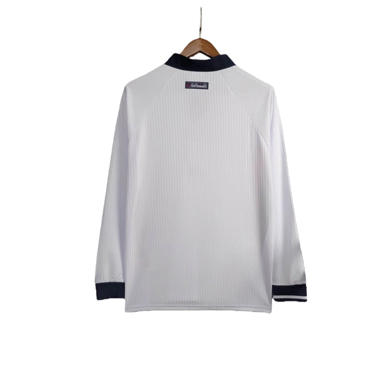 TKH-turbokithub-Retro England 1998 Home Stadium Long Sleeve Jersey