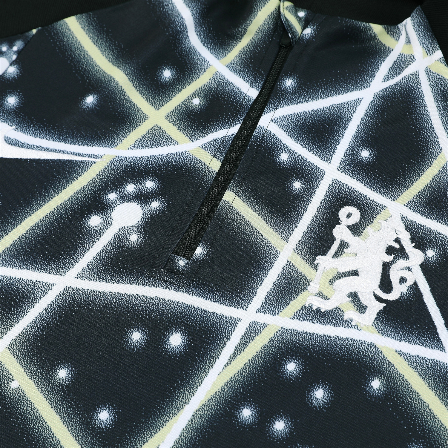 TKH-turbokithub-C.H.E.L.S.E.A 25-26 Meteor Pattern Long Sleeve Training Set - Player Version - Starry Sky Top and Black Pants