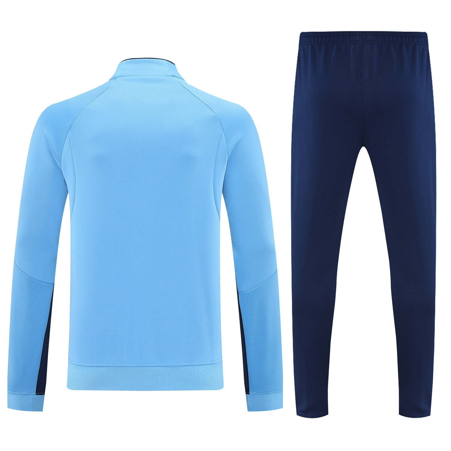 TKH-turbokithub-Real Madrid 25-26 Jacket Training Tracksuit - Light Blue Jackets & Deep Blue Pants