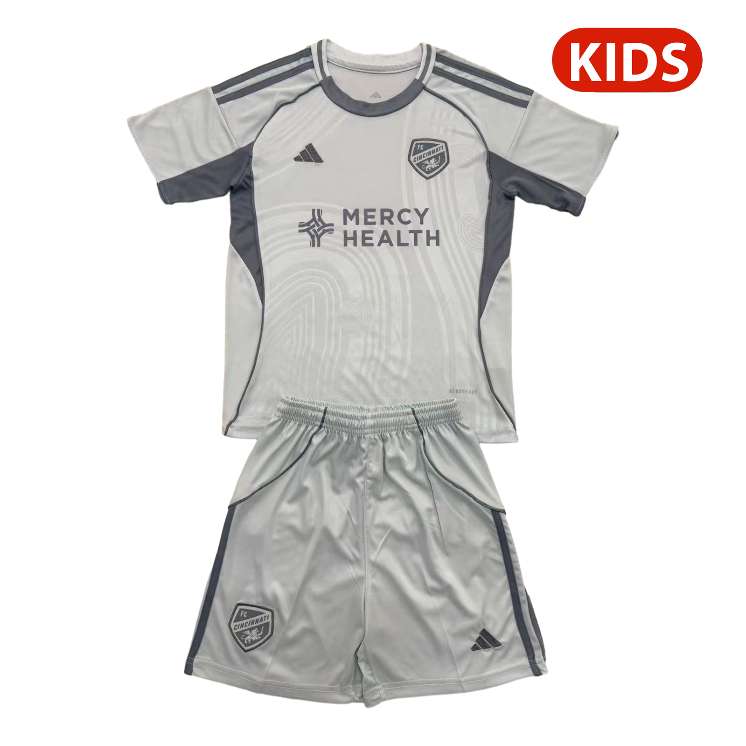 TKH-turbokithub-Cincinnati 25-26 Light Yellow Pre-Match Training Kids Kit
