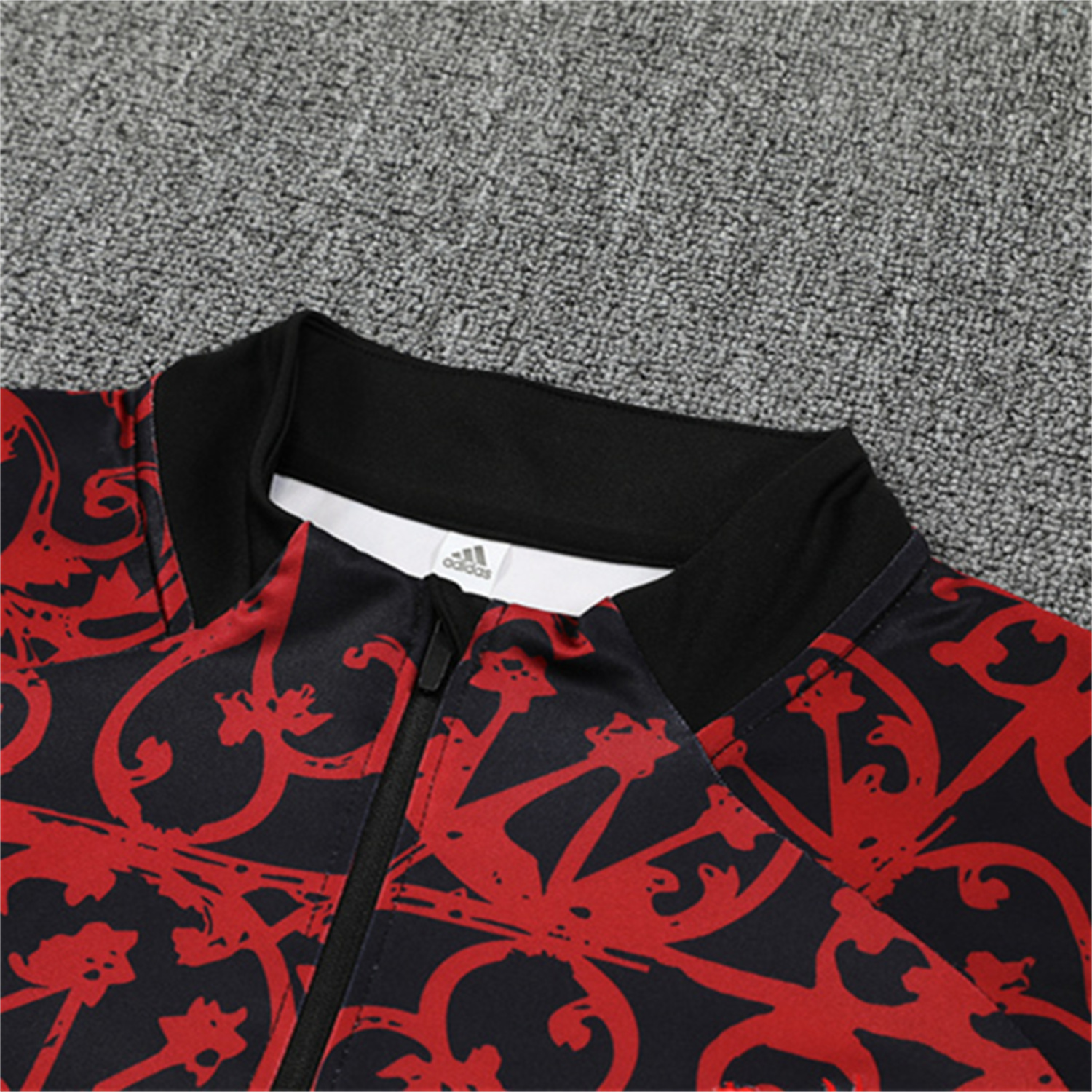 TKH-turbokithub-Liver.pool 25-26 Kids Long Sleeve Training Set - Red Camouflage Top & Blsck Pants