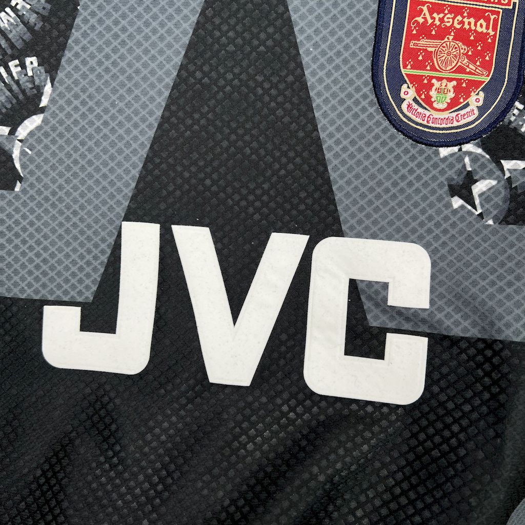 TKH-turbokithub-Retro Arsenal 1994-95 Black GK Long Sleeves Jersey