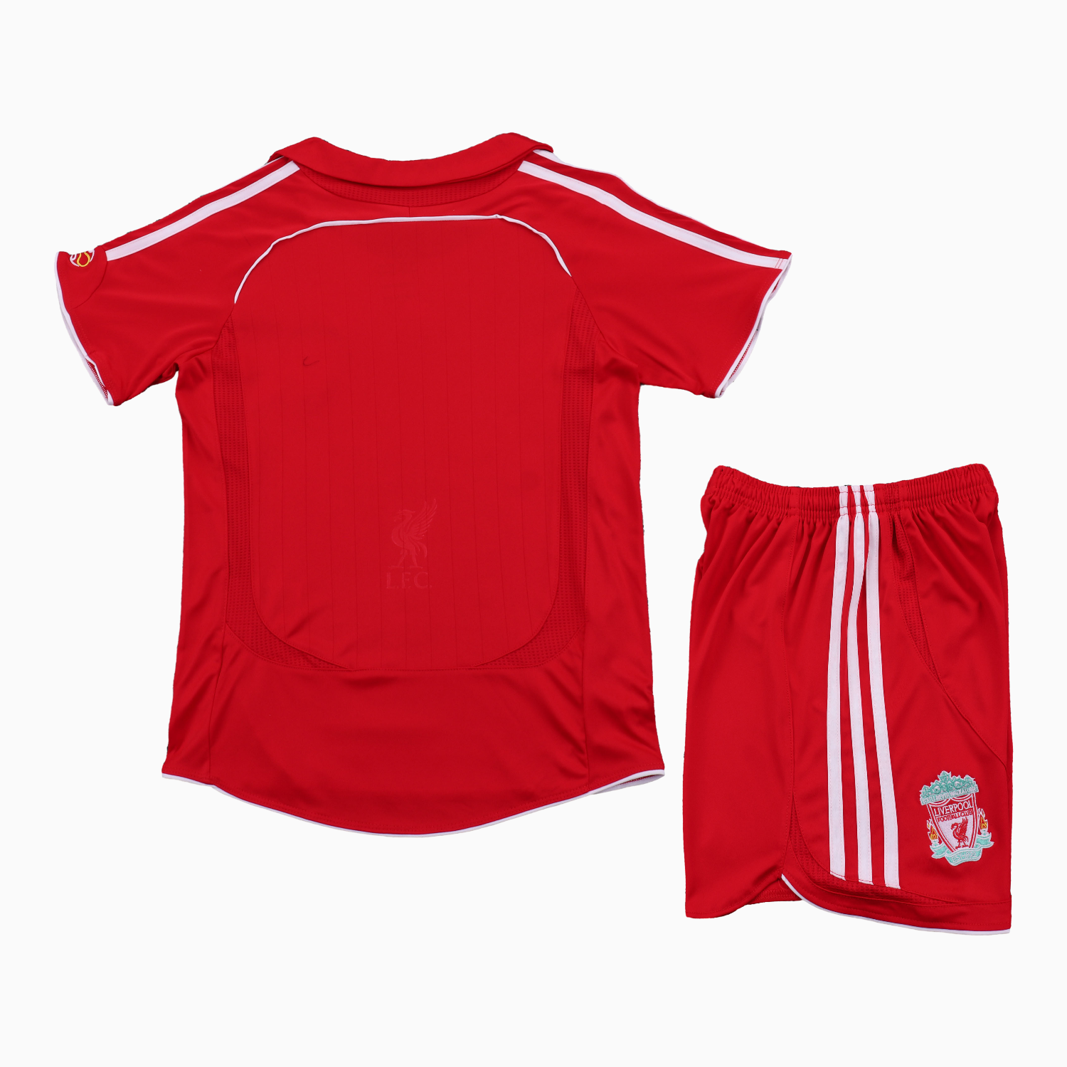 TKH-turbokithub-Retro Liver.pool 2006-08 Home Kids Kit