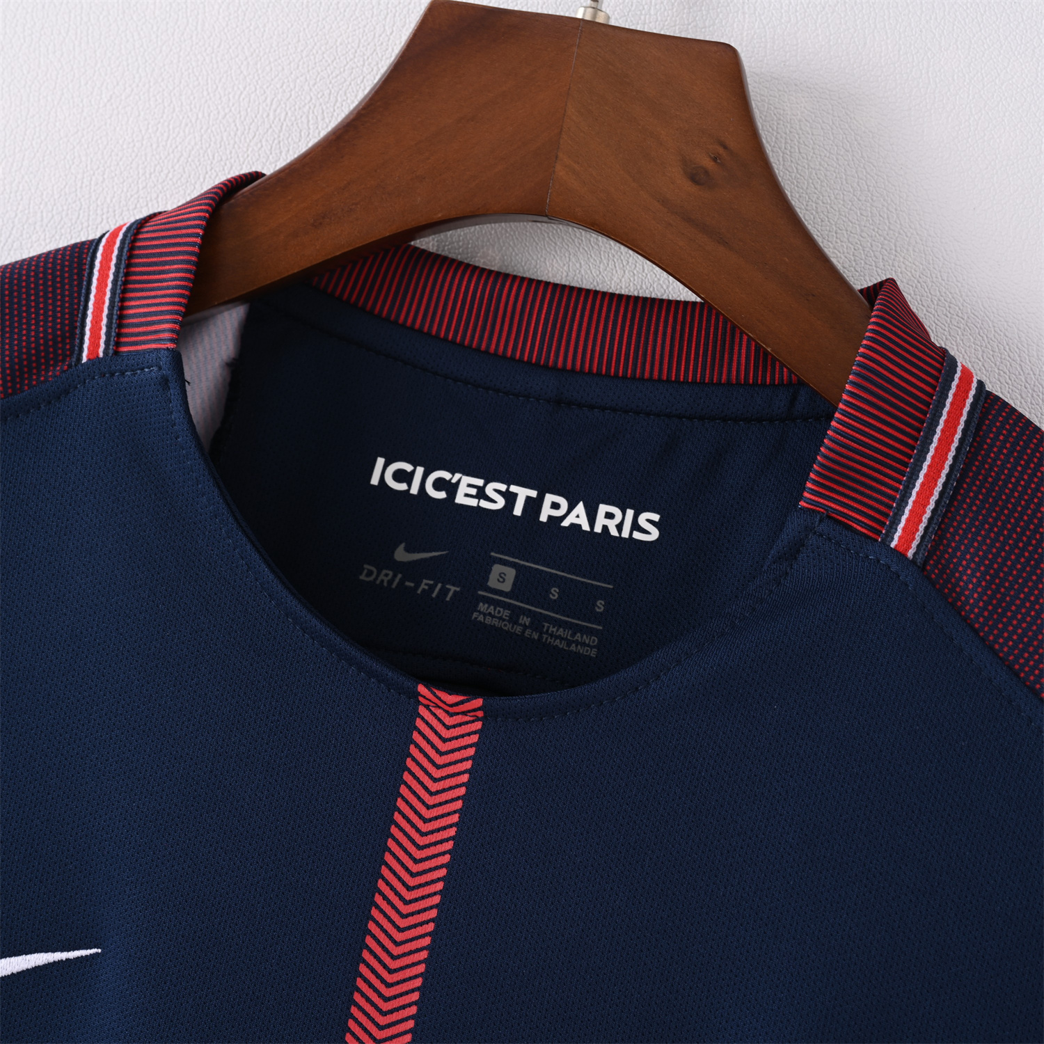 TKH-turbokithub-Retro Paris Saint-Germain PSG 2017-18 Home Jersey