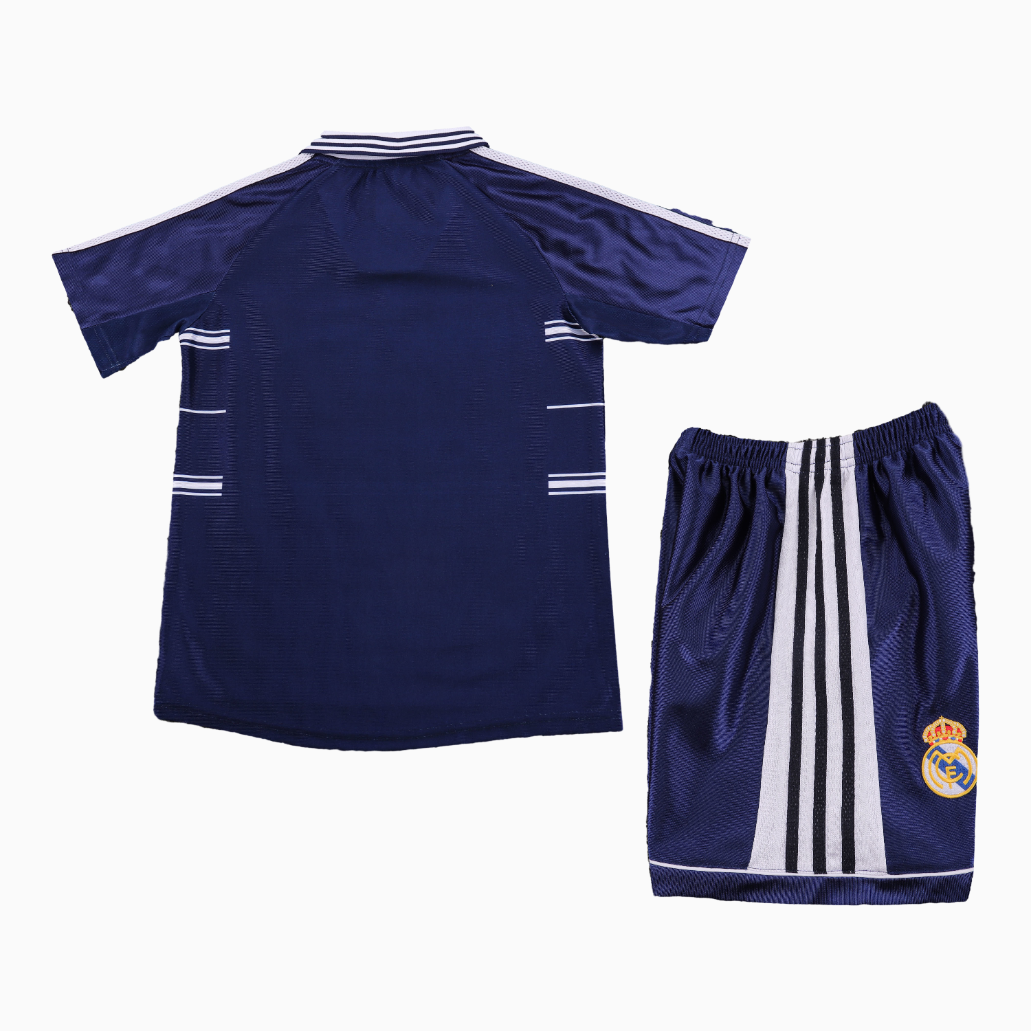 TKH-turbokithub-Retro Real Madrid 1998-99 Away Kids Kit