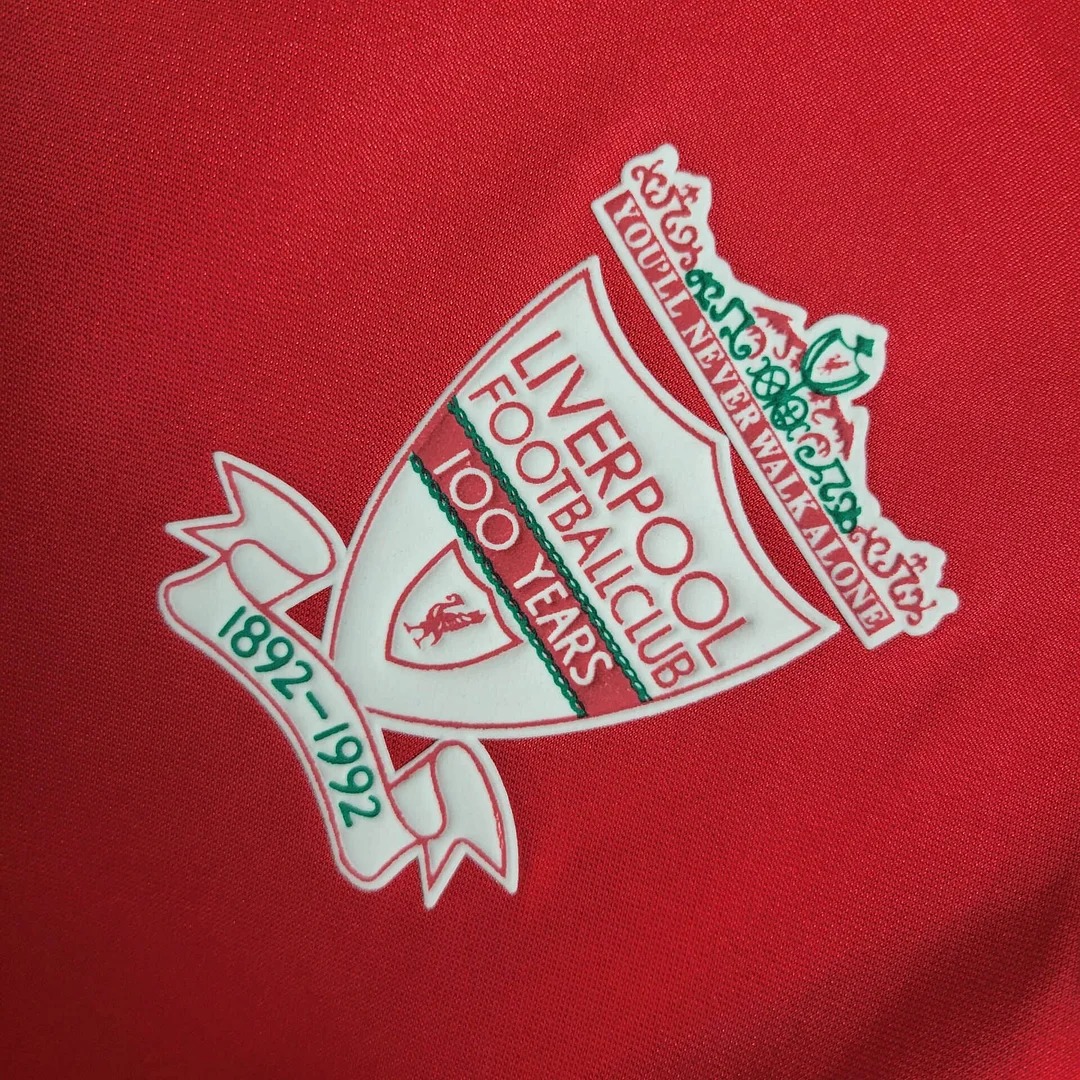 TKH-turbokithub-Retro Liver.pool 1992-93 100 YEARS Home Stadium Jersey