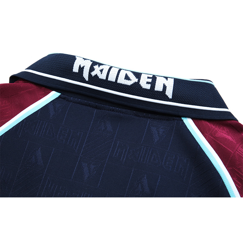 TKH-turbokithub-Retro Iron Maiden x West Ham 1999-01 Home Stadium Jersey